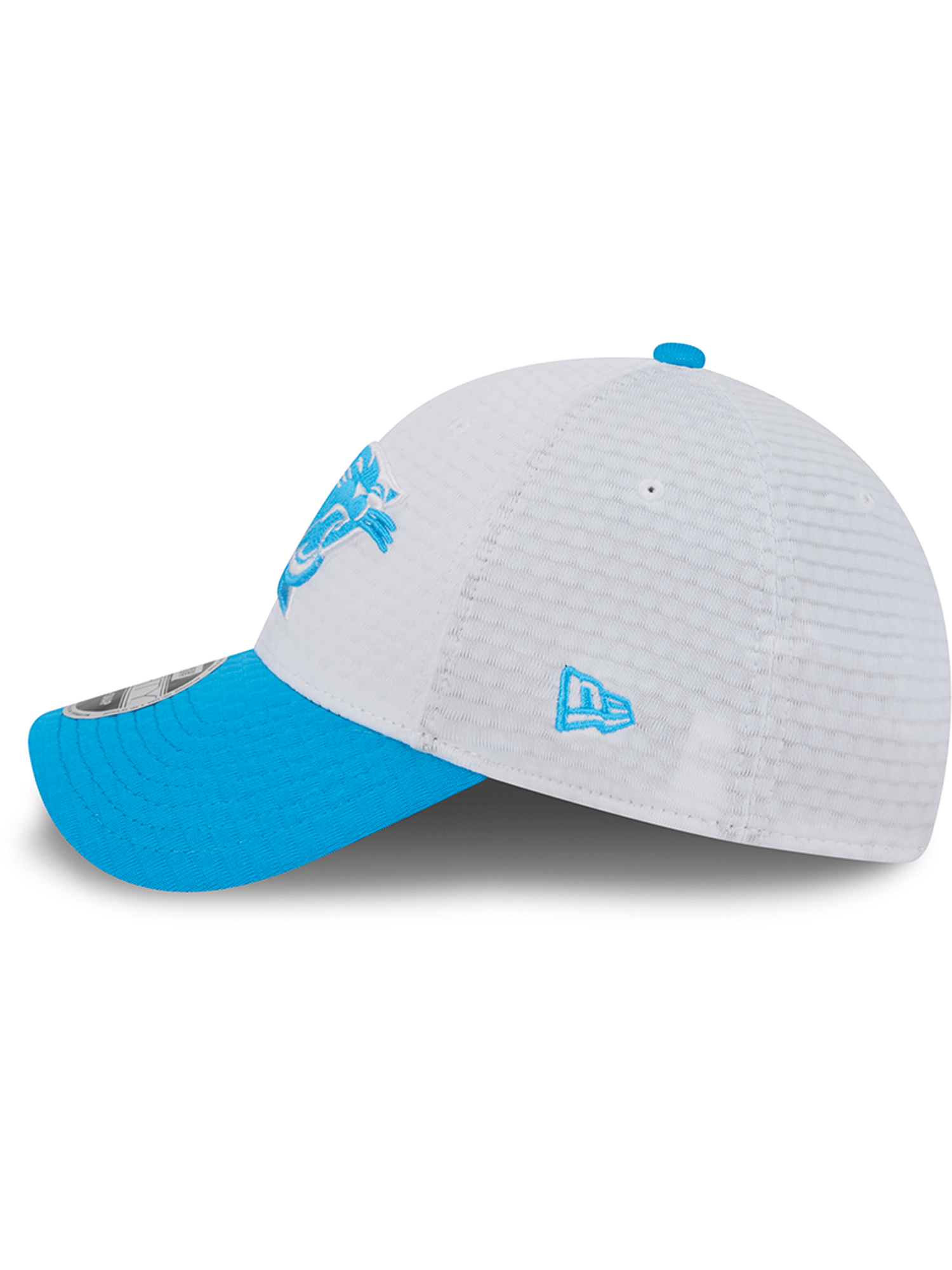 New Era Caps Carolina Panthers New Era NFL 24 Training 9FORTY Stretch-Snapback Hat - White