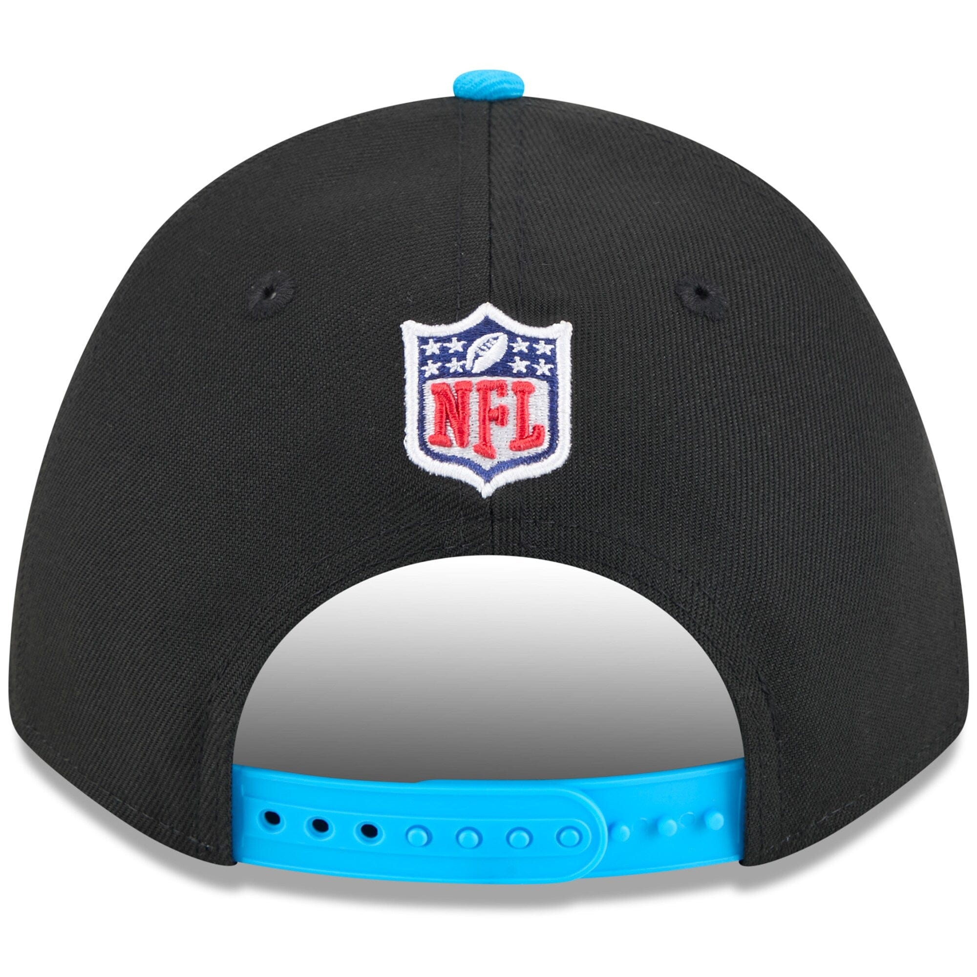 New Era Caps Carolina Panthers New Era NFL 25 Draft 9FORTY M-Crown Snapback Hat - Black