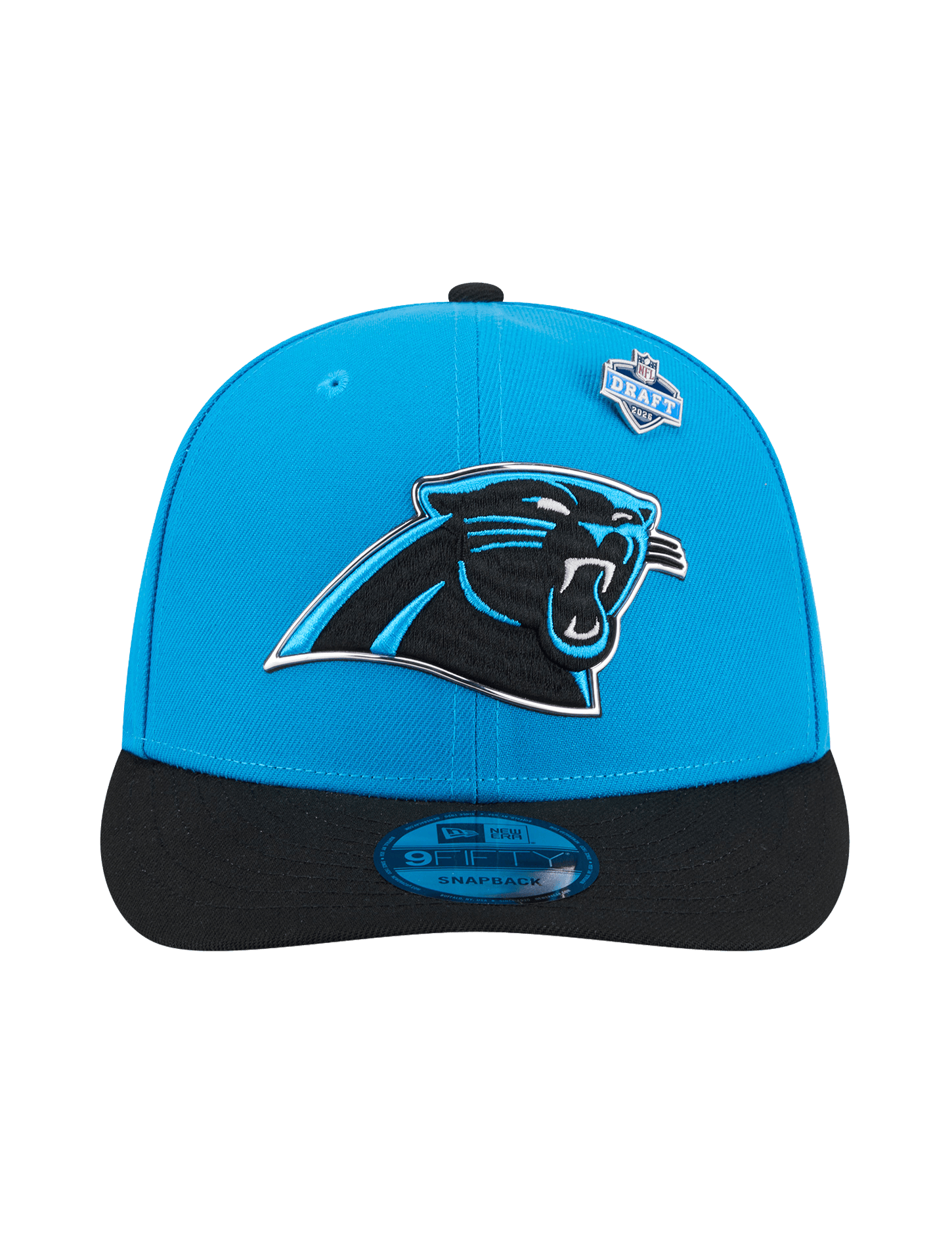 New Era Caps OSFM Carolina Panthers New Era NFL Draft 26 9FIFTY Pre-Curved Snapback Hat