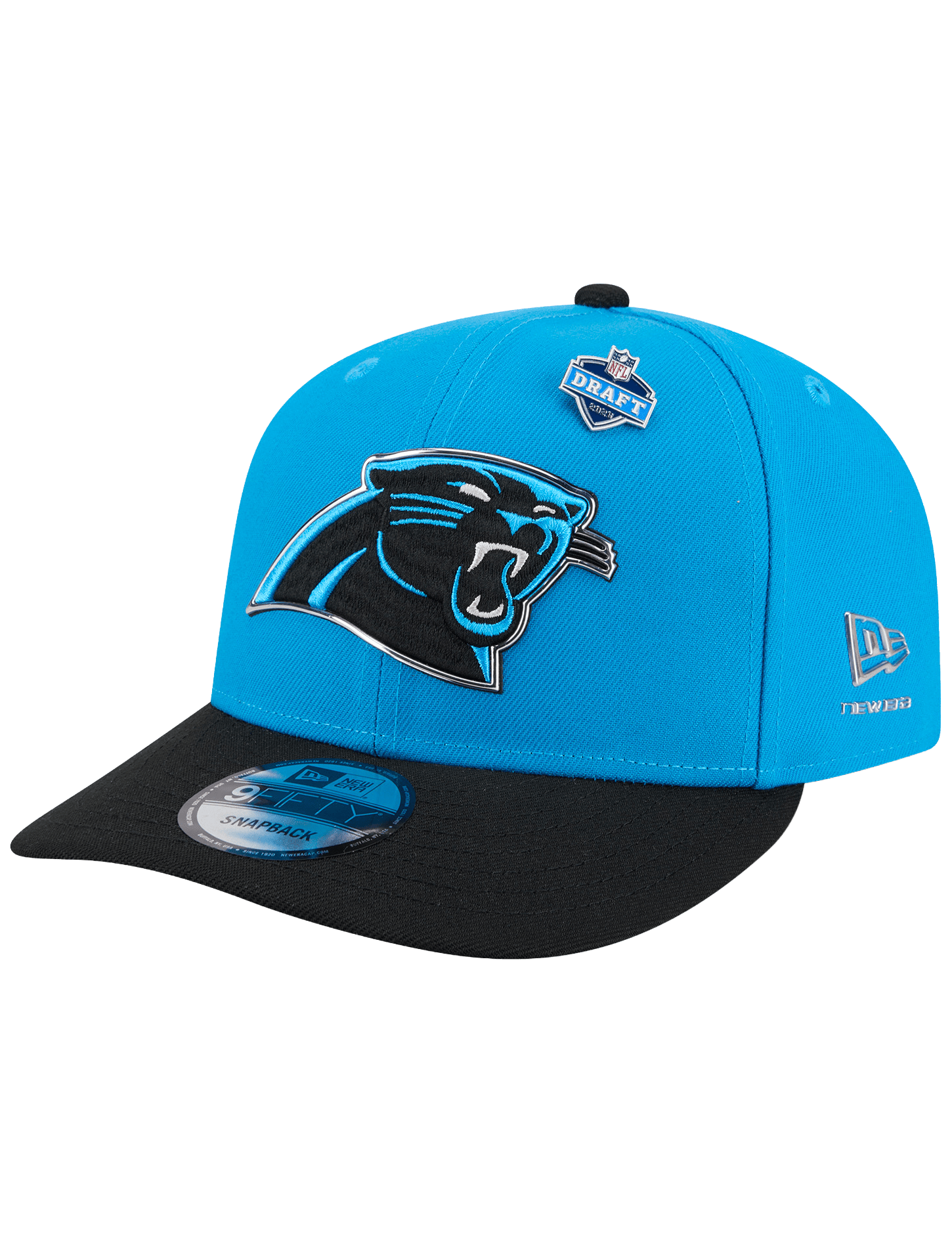 New Era Caps OSFM Carolina Panthers New Era NFL Draft 26 9FIFTY Pre-Curved Snapback Hat