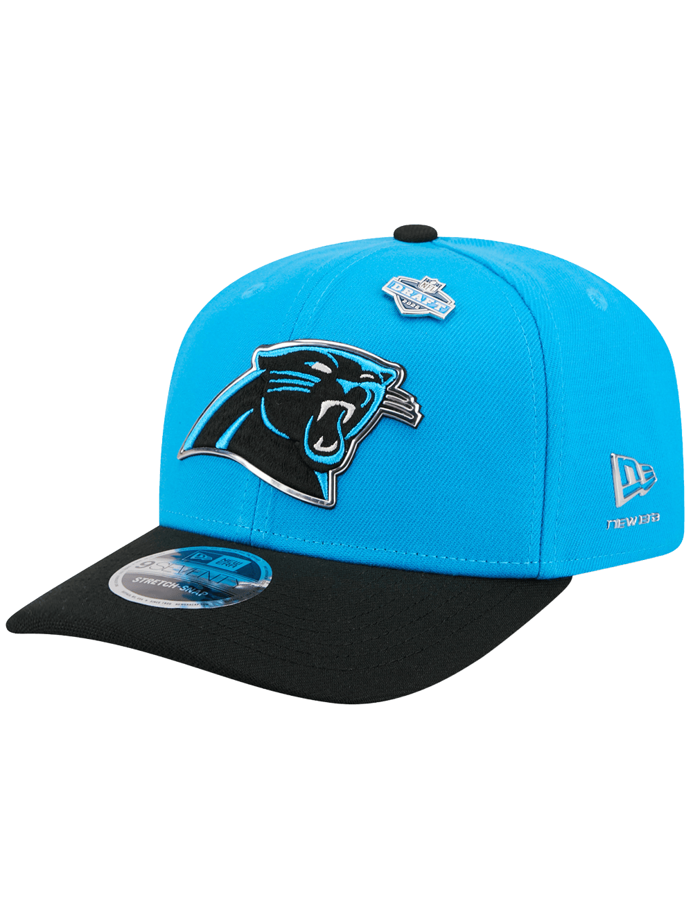 New Era Caps OSFM Carolina Panthers New Era NFL Draft 26 9SEVENTY Stretch-Snapback Hat
