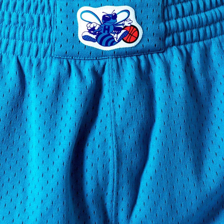 Mitchell And Ness Shorts Charlotte Hornets Mitchell & Ness NBA 92-93 Swingman Shorts - Teal