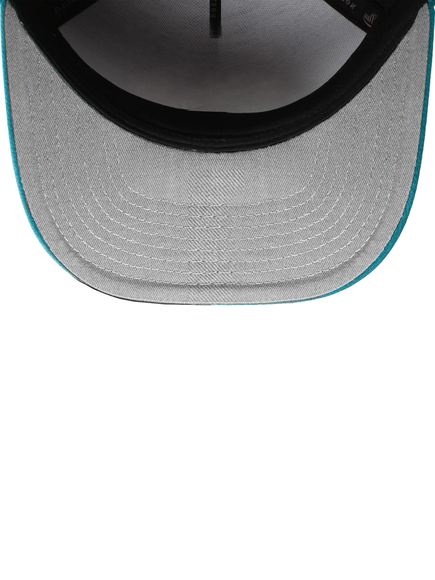 Mitchell And Ness Caps Charlotte Hornets Mitchell & Ness NBA HWC 2T Pro Pinch Snapback Hat - Cream