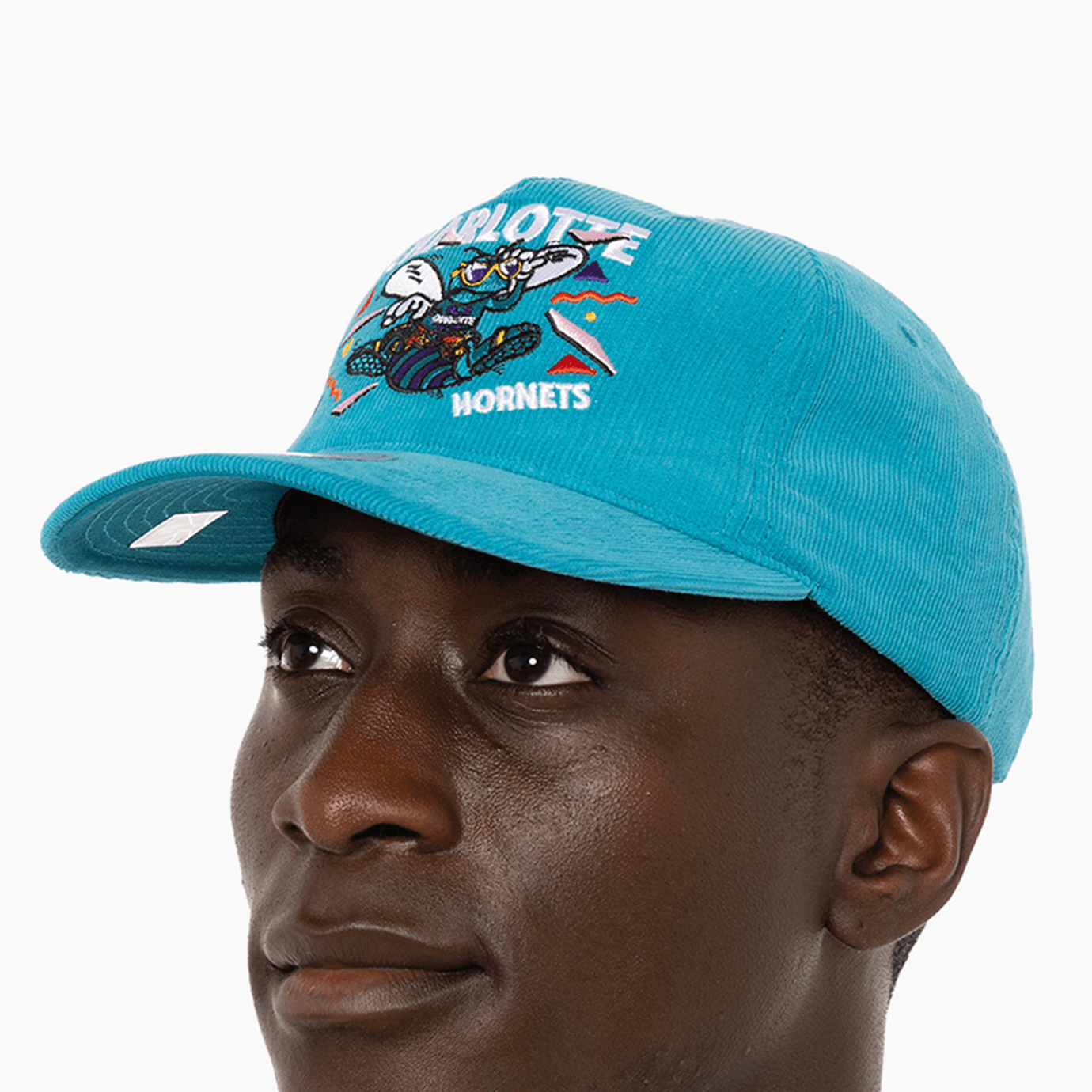 Mitchell And Ness Caps Charlotte Hornets Mitchell & Ness NBA Suns Out Deadstock Snapback Hat - Teal