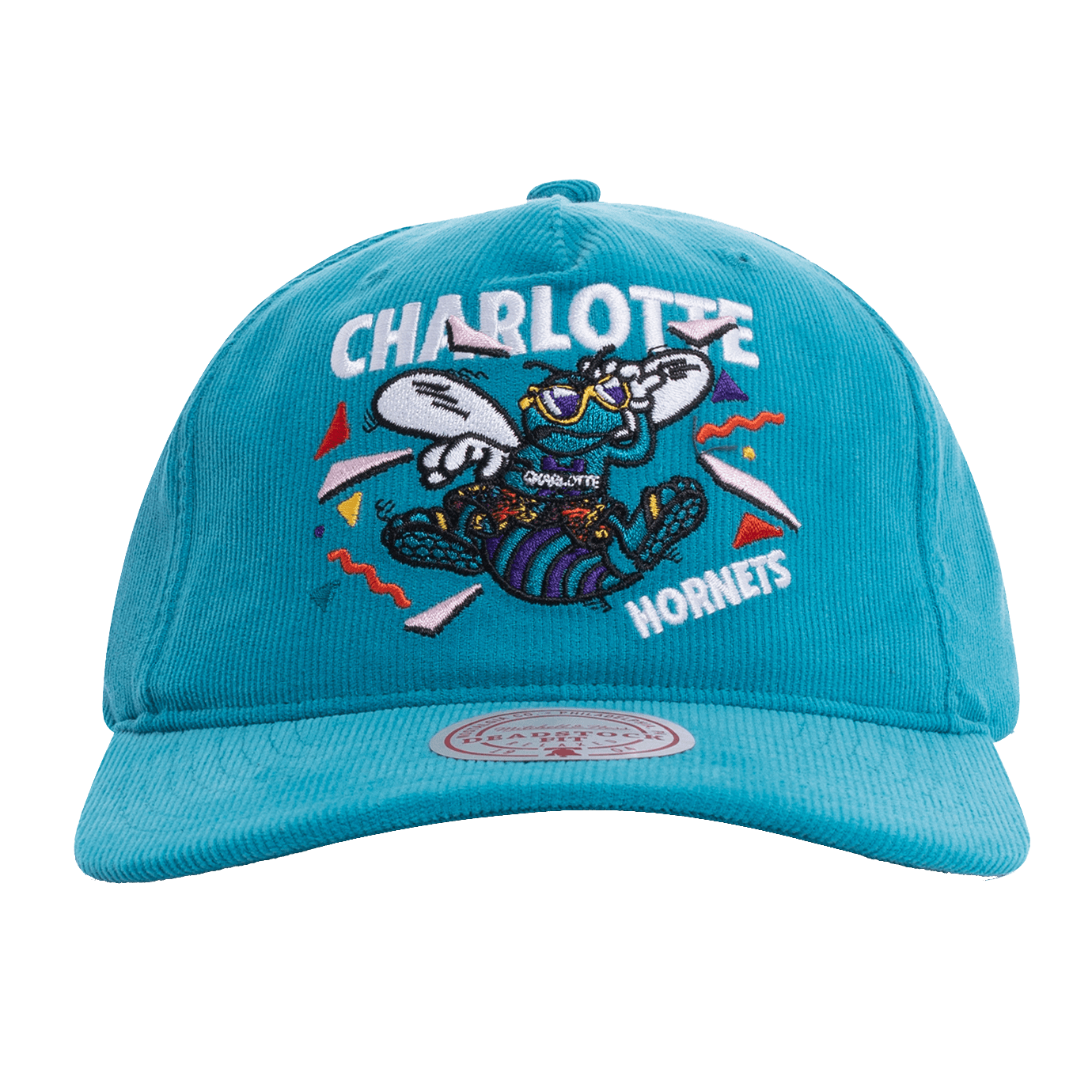 Mitchell And Ness Caps Charlotte Hornets Mitchell & Ness NBA Suns Out Deadstock Snapback Hat - Teal