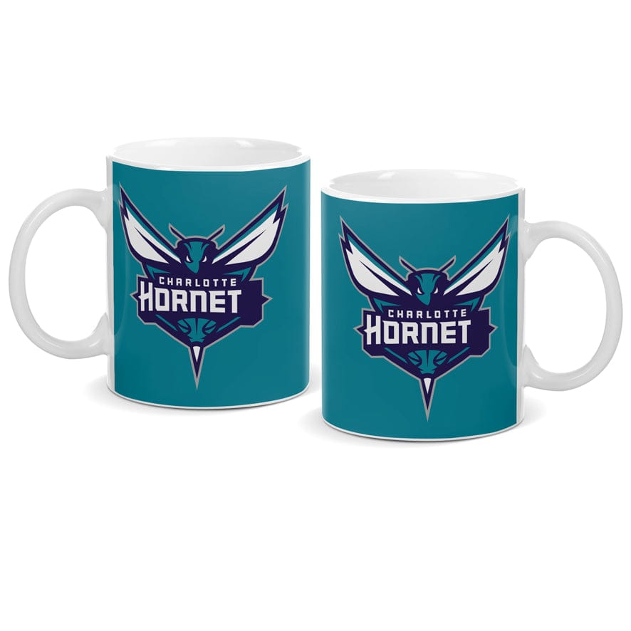 NBA Branded Accessories Charlotte Hornets NBA Team Logo Ceramic Coffee Mug - Teal