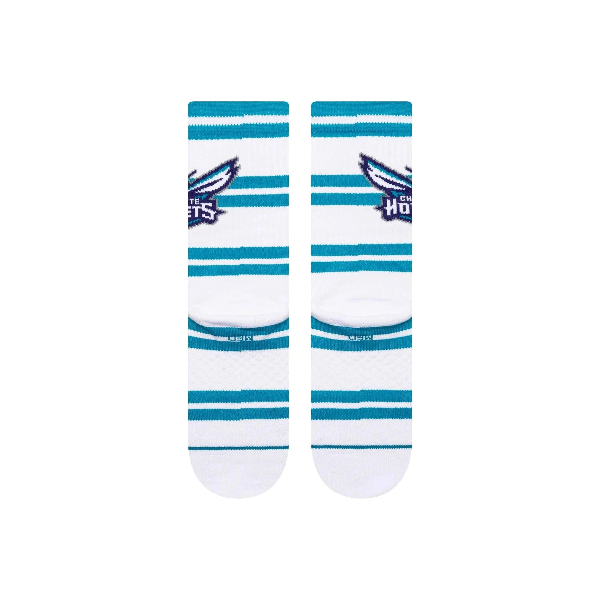 Stance Socks Large (9-12 US) Charlotte Hornets Stance NBA Team Prep Crew Socks