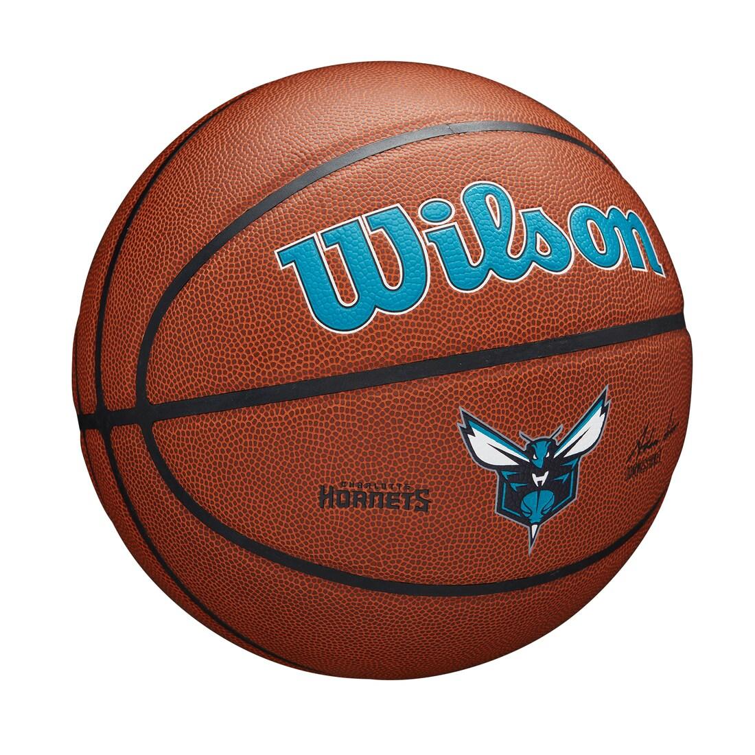 Wilson Sporting Goods Balls Charlotte Hornets Wilson NBA Team Full Size Basketball Ball