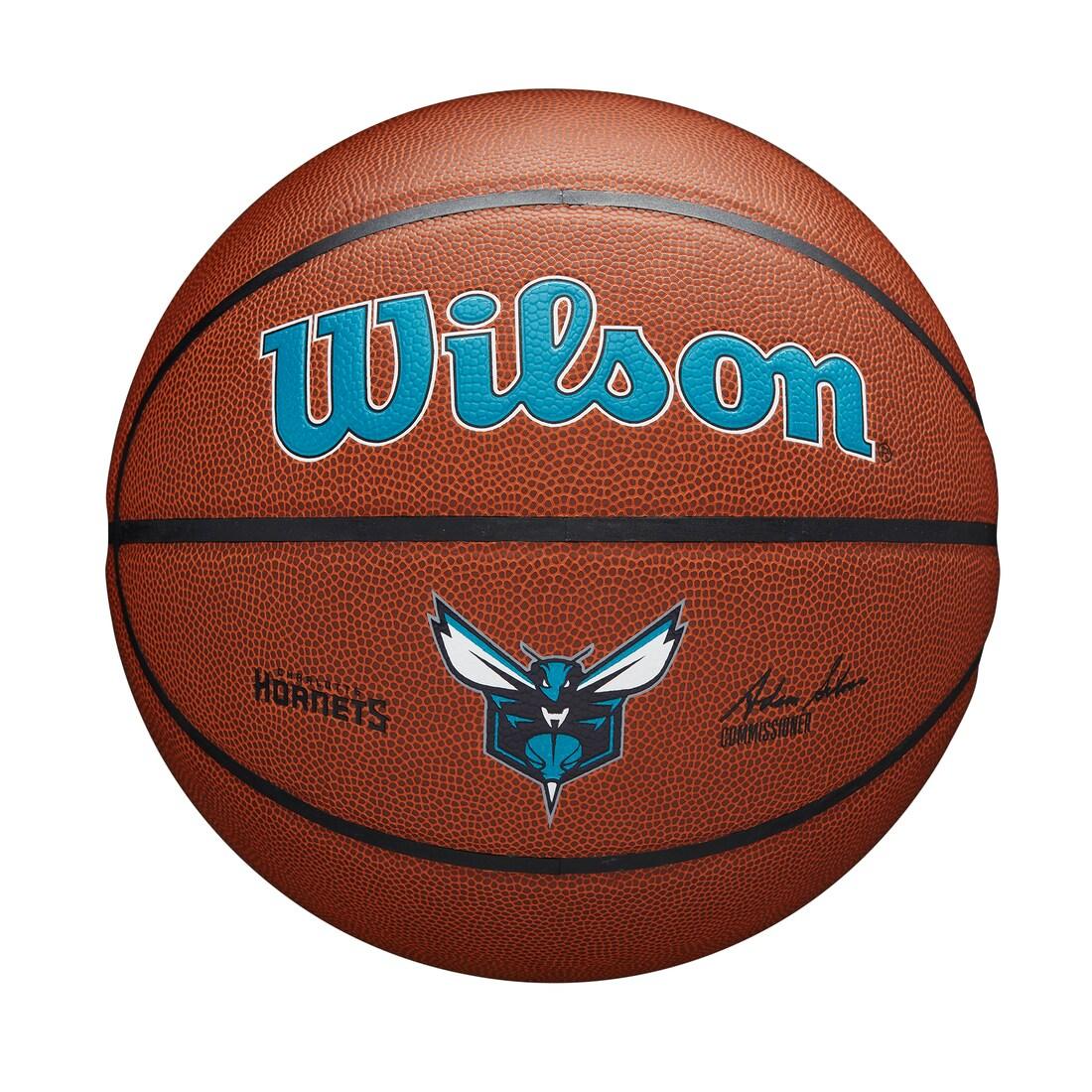 Wilson Sporting Goods Balls Charlotte Hornets Wilson NBA Team Full Size Basketball Ball