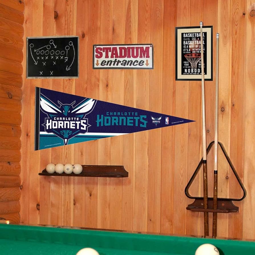 Wincraft Pennants Charlotte Hornets Wincraft NBA 12 x 30" Premium Felt Pennant