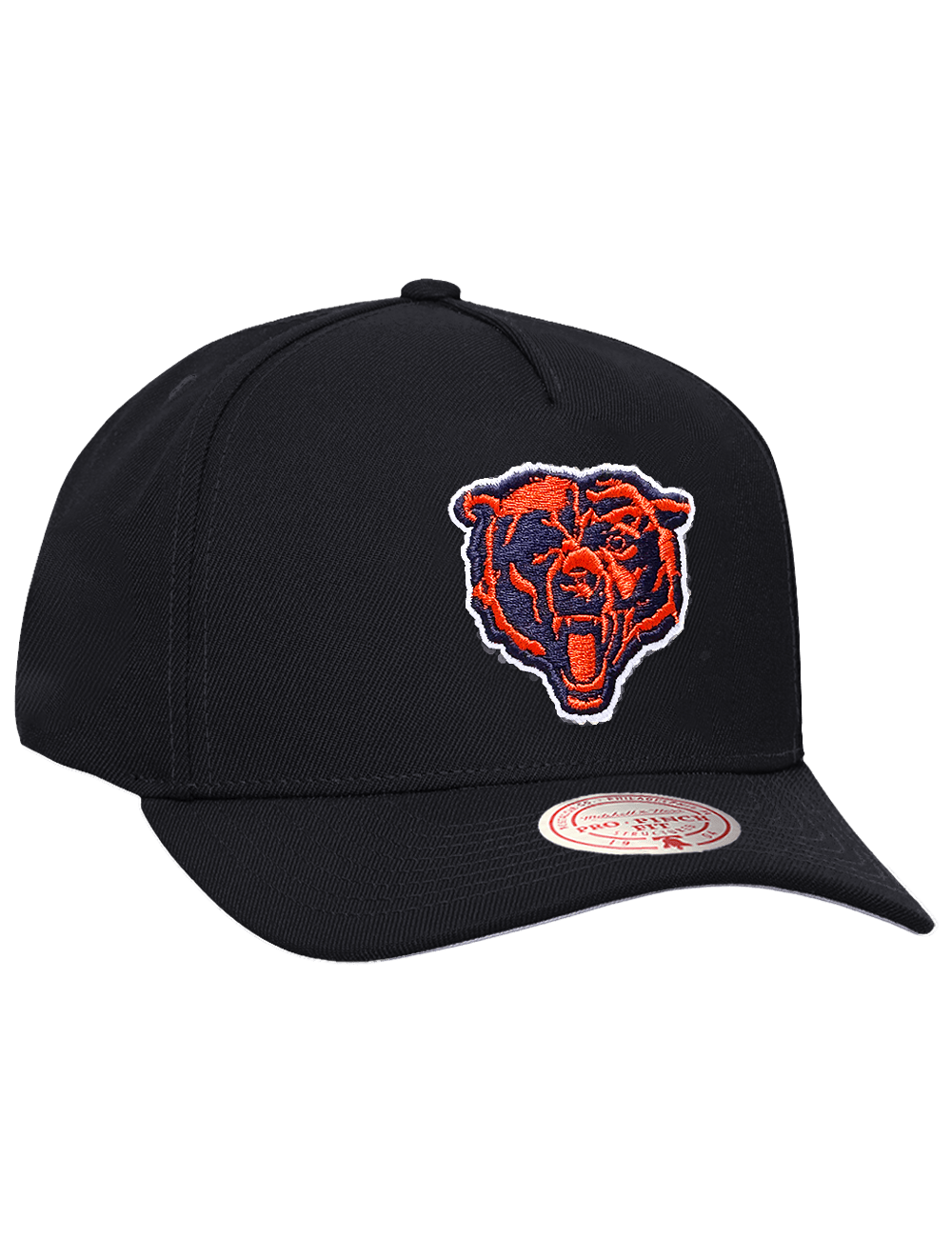 Mitchell And Ness Caps OSFM Chicago Bears Mitchell & Ness NFL Throwback Pro Pinch Snapback Hat - Black