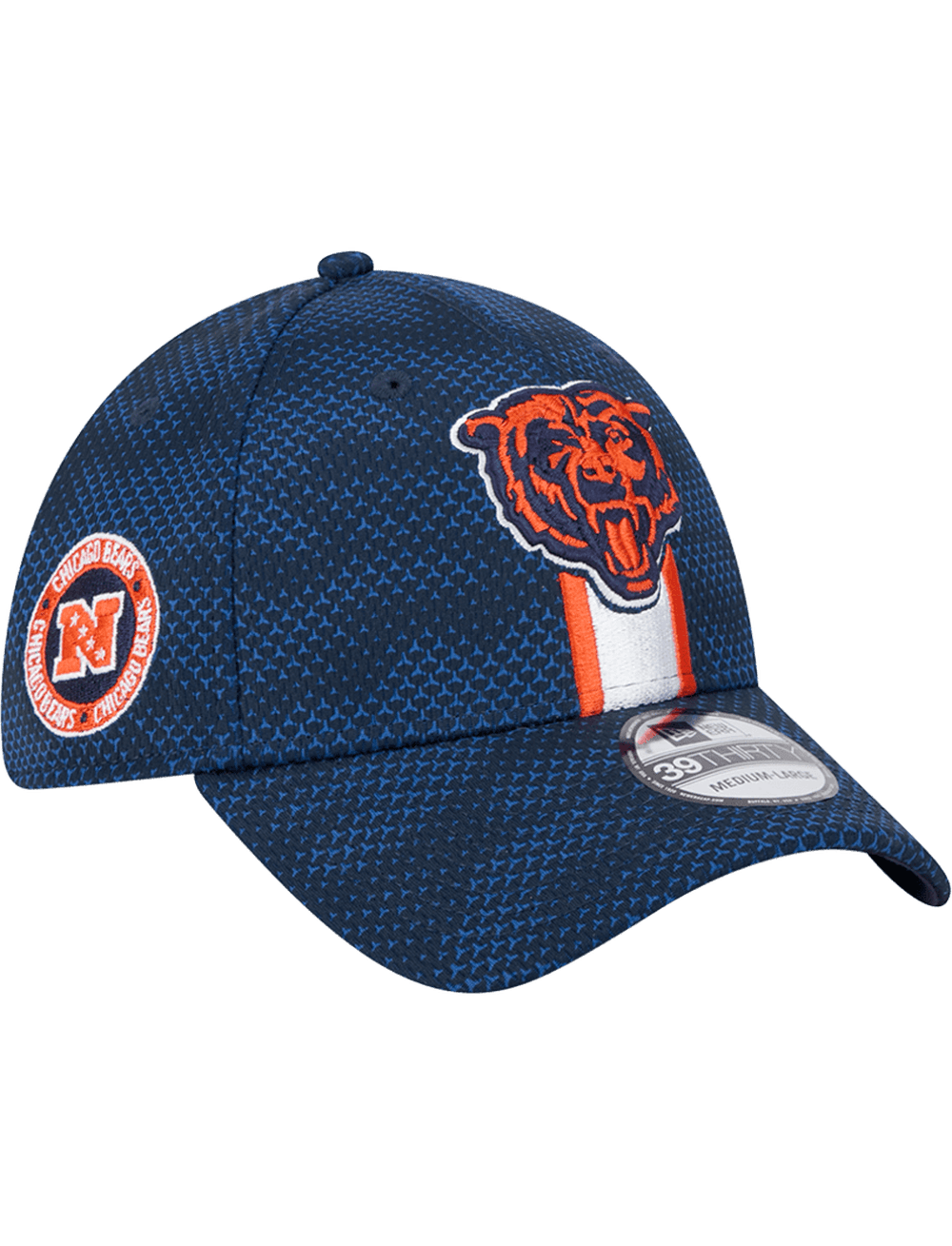 New Era Caps Chicago Bears New Era NFL 24 Sideline 39THIRTY Stretch-Fit Hat