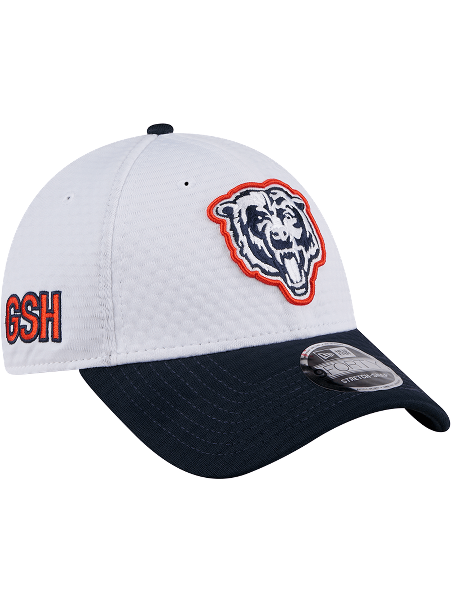 New Era Caps Chicago Bears New Era NFL 24 Training 9FORTY Stretch-Snapback Hat - White