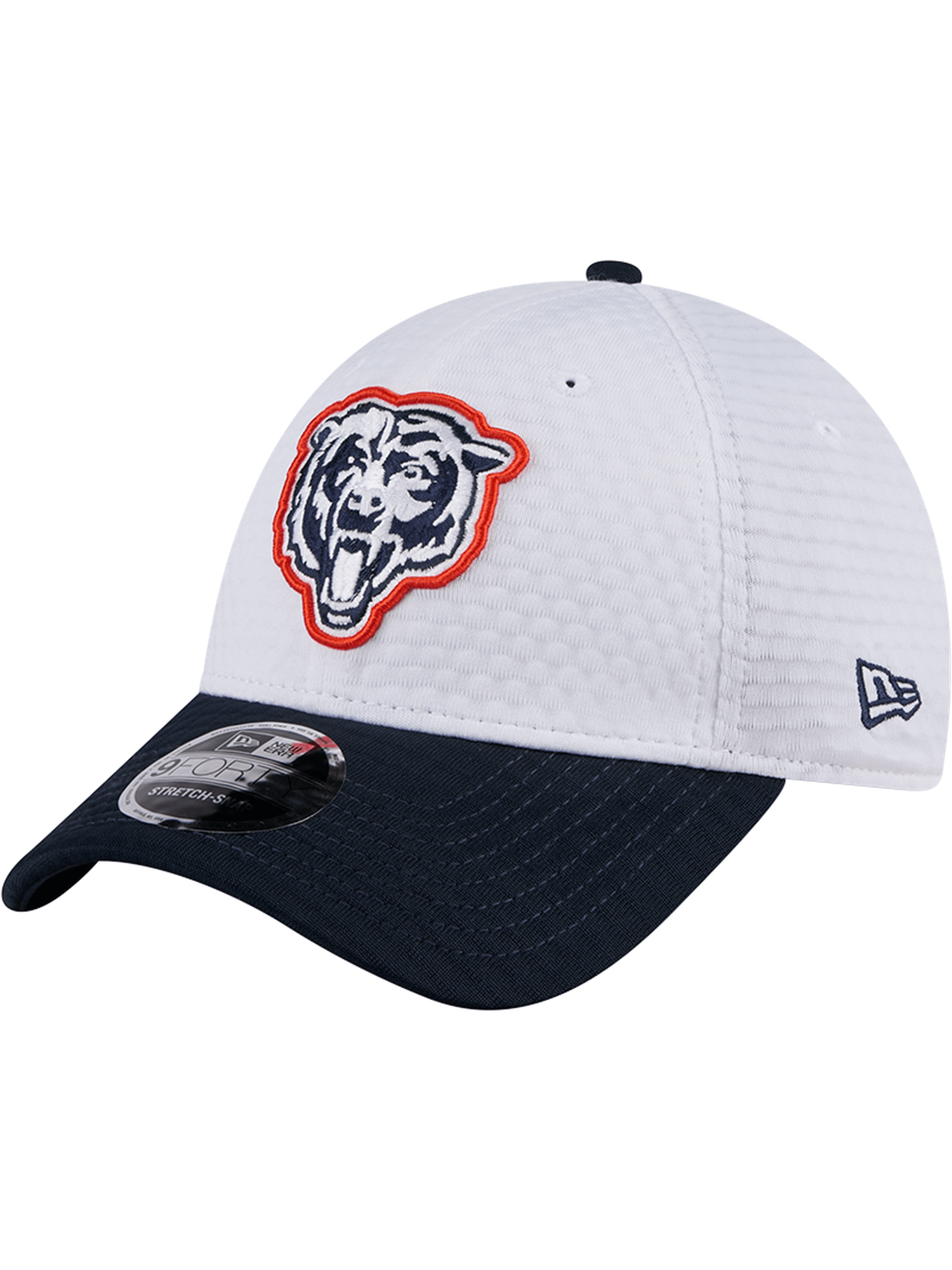 New Era Caps Chicago Bears New Era NFL 24 Training 9FORTY Stretch-Snapback Hat - White