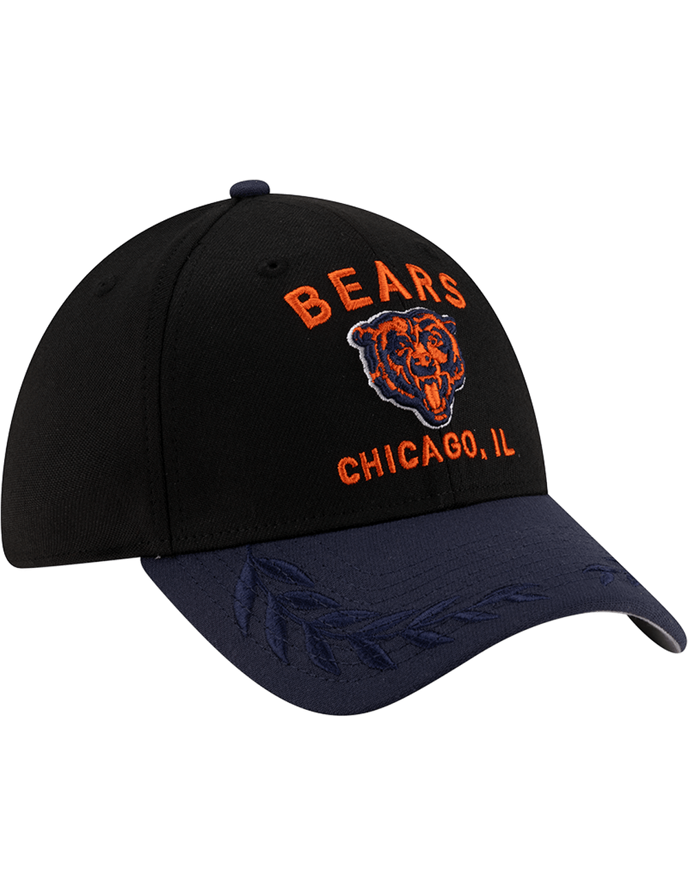 New Era Caps Chicago Bears New Era NFL 25 Draft 39THIRTY Stretch-Fit Hat - Black