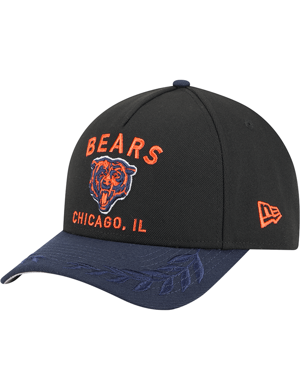 New Era Caps Chicago Bears New Era NFL 25 Draft 9FORTY M-Crown Snapback Hat - Black