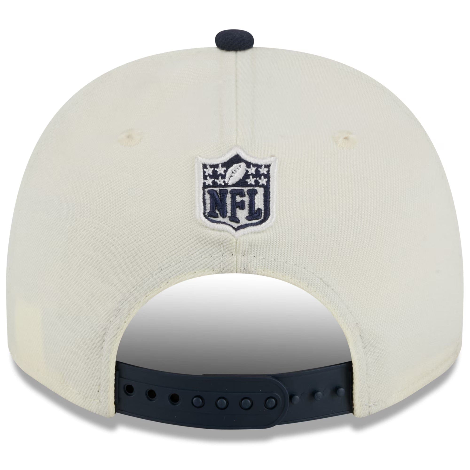 New Era Caps Chicago Bears New Era NFL 25 Draft Pre-Curved 9FIFTY A-Frame Snapback Hat - Chrome