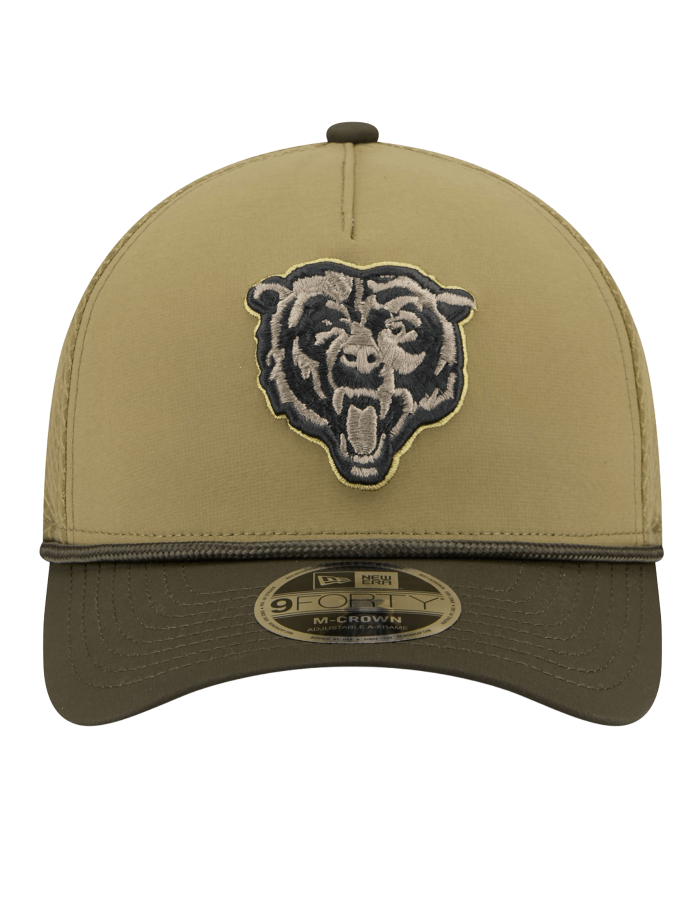 New Era Caps Chicago Bears New Era NFL 25 Salute To Service 9FORTY M-Crown Snapback Hat