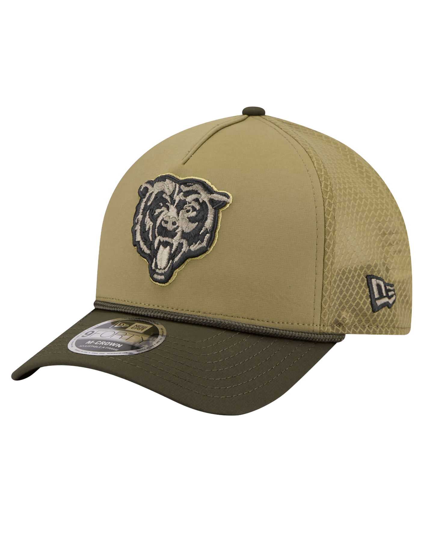New Era Caps Chicago Bears New Era NFL 25 Salute To Service 9FORTY M-Crown Snapback Hat
