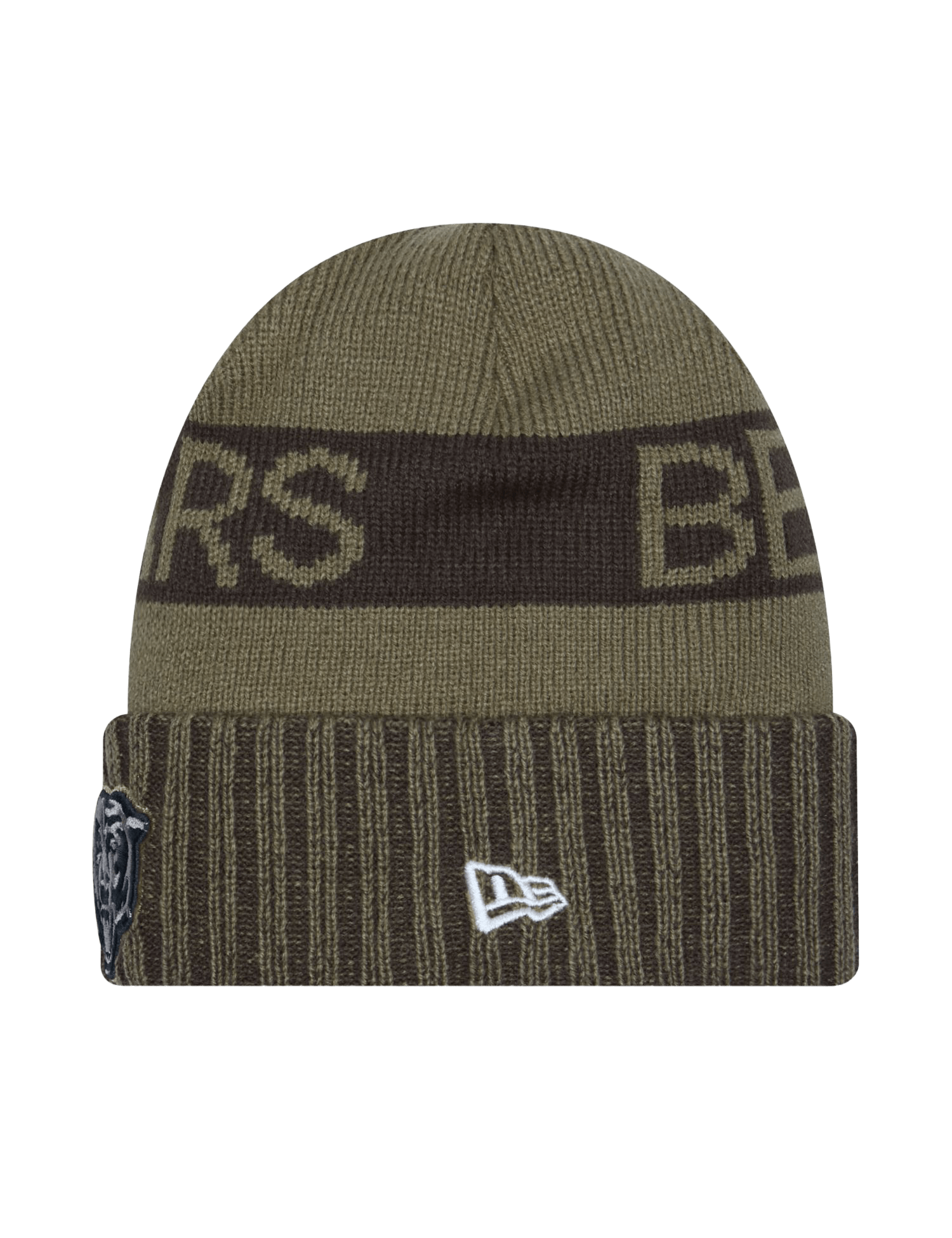 New Era Beanies Chicago Bears New Era NFL 25 Salute To Service Knit Beanie
