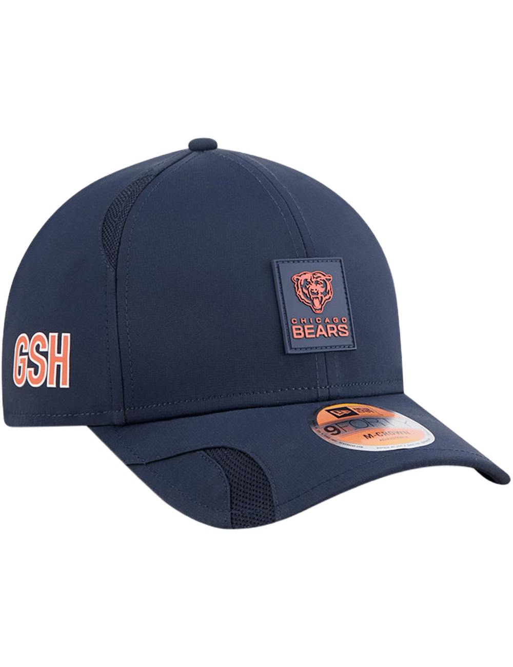 New Era Caps Chicago Bears New Era NFL 25 Sideline 9FORTY M-Crown Snapback Hat - Navy