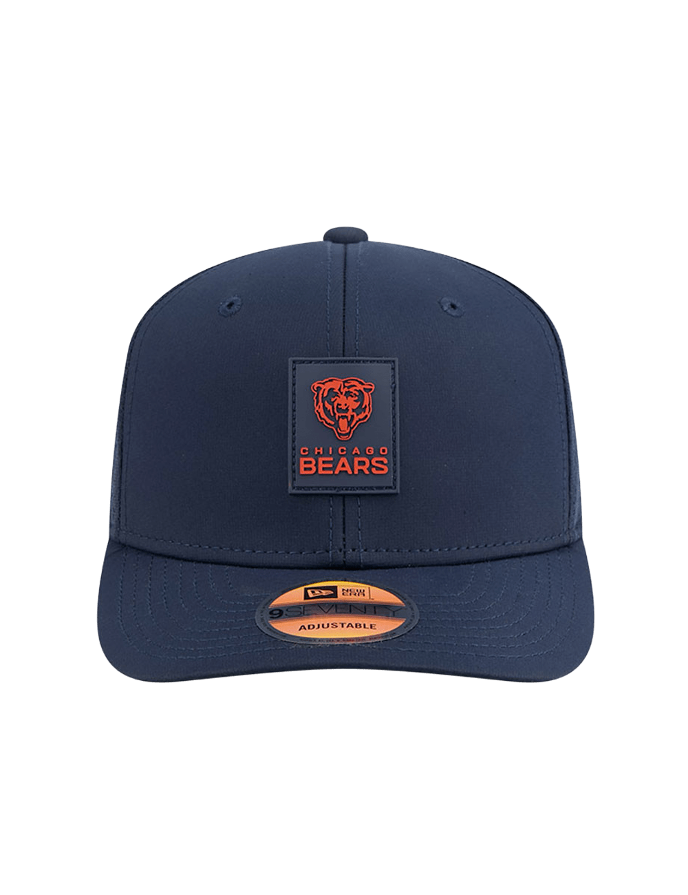New Era Caps Chicago Bears New Era NFL 25 Sideline 9SEVENTY Stretch-Snapback Hat - Navy