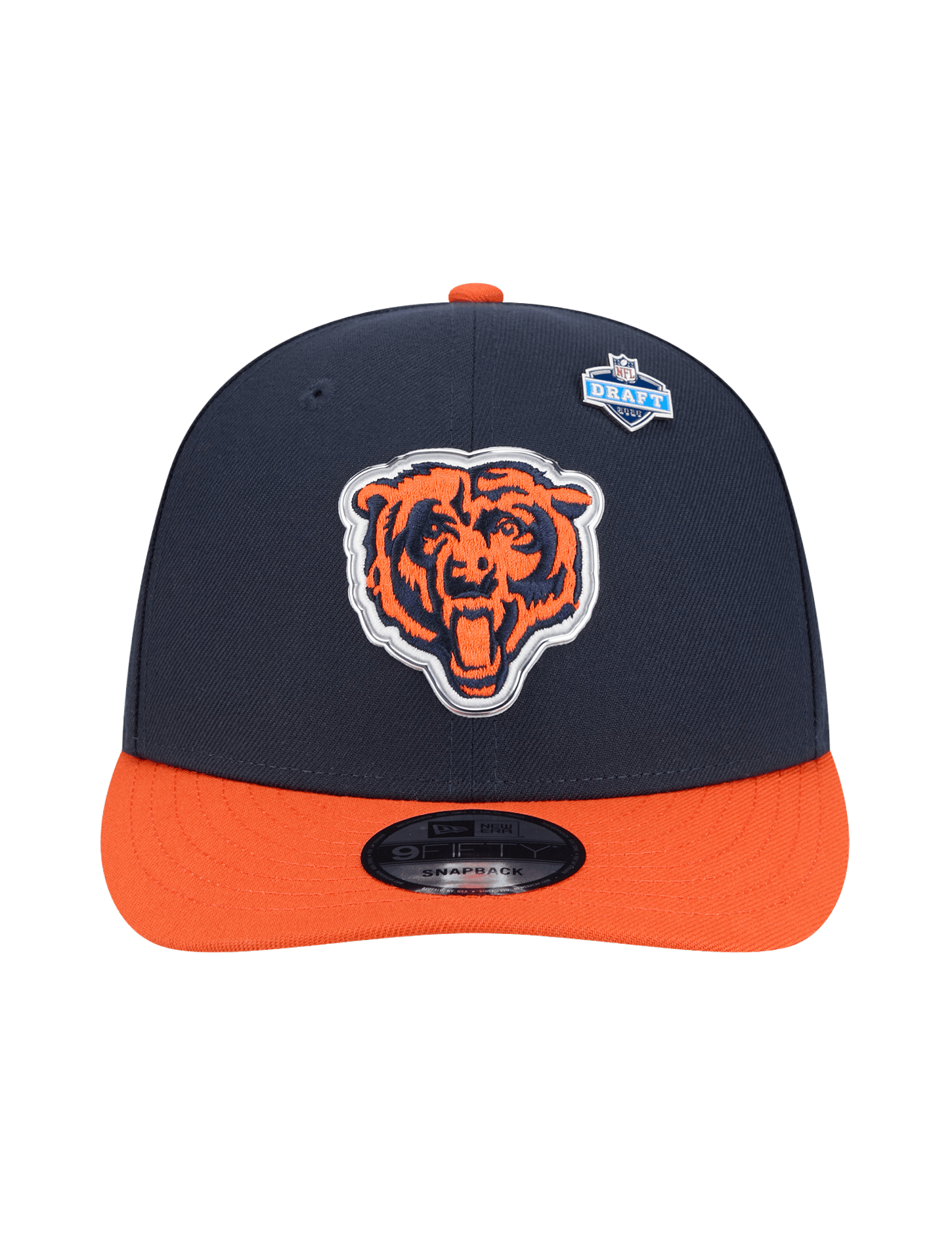 New Era Caps OSFM Chicago Bears New Era NFL Draft 26 9FIFTY Pre-Curved Snapback Hat