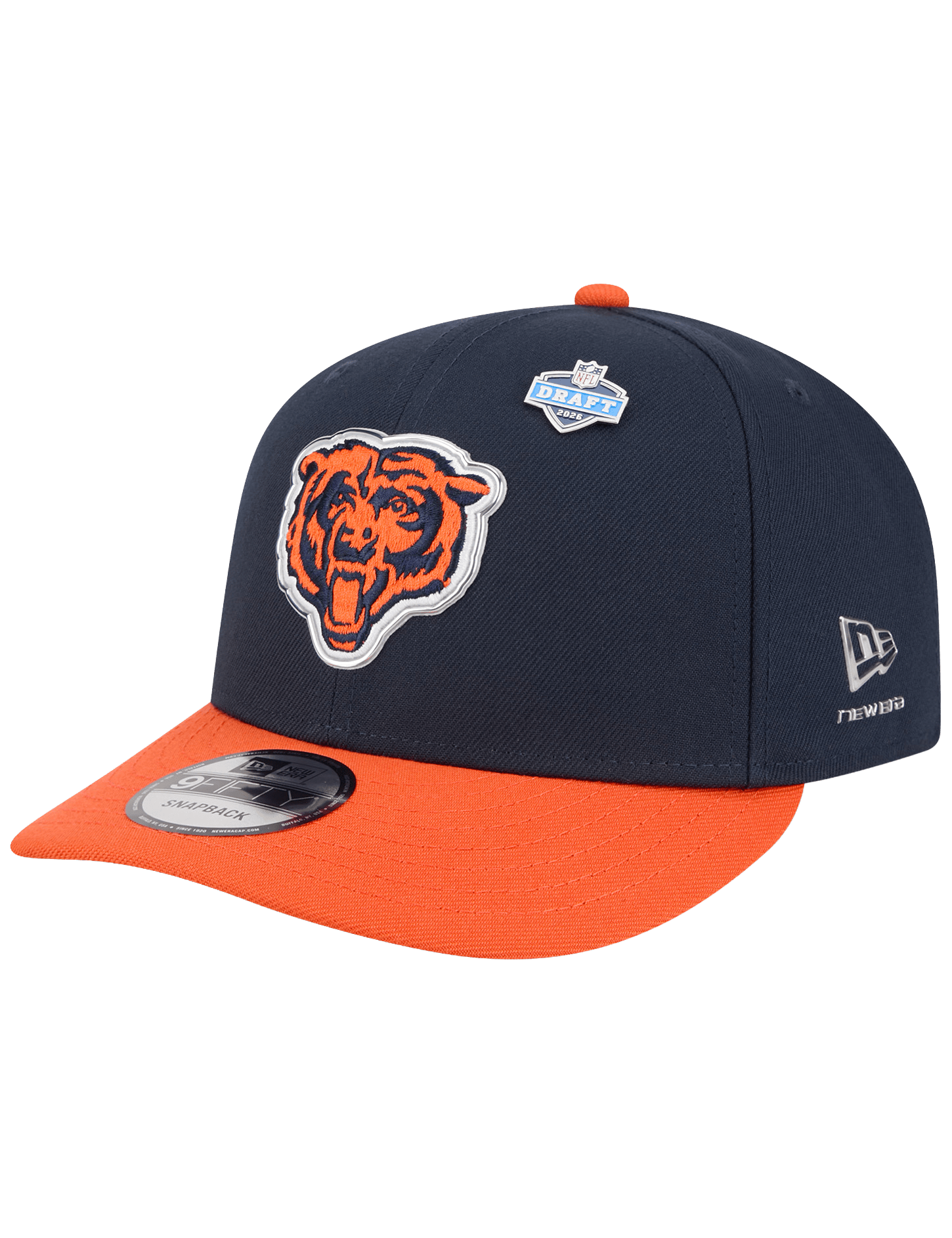 New Era Caps OSFM Chicago Bears New Era NFL Draft 26 9FIFTY Pre-Curved Snapback Hat
