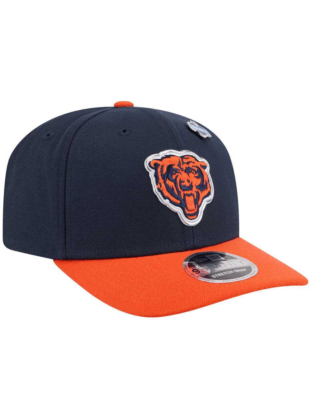 New Era Caps OSFM Chicago Bears New Era NFL Draft 26 9SEVENTY Stretch-Snapback Hat