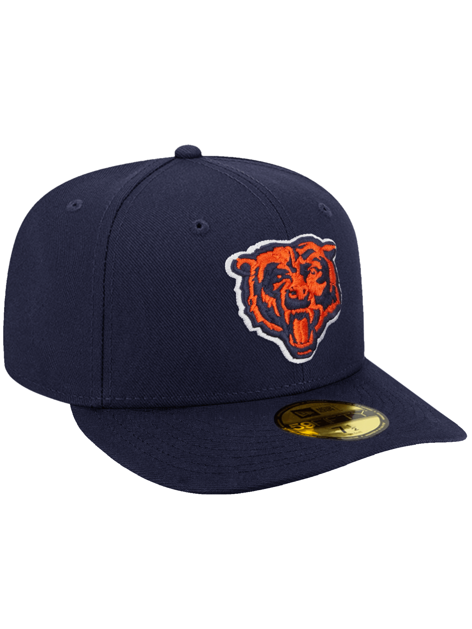 New Era Caps Chicago Bears New Era NFL Team Pre-Curved 59FIFTY Fitted Hat - Navy