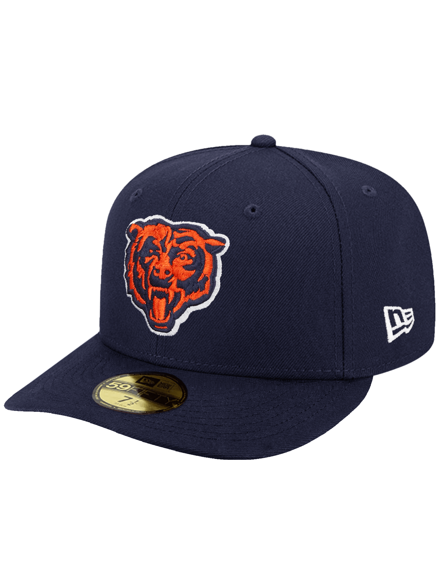 New Era Caps Chicago Bears New Era NFL Team Pre-Curved 59FIFTY Fitted Hat - Navy
