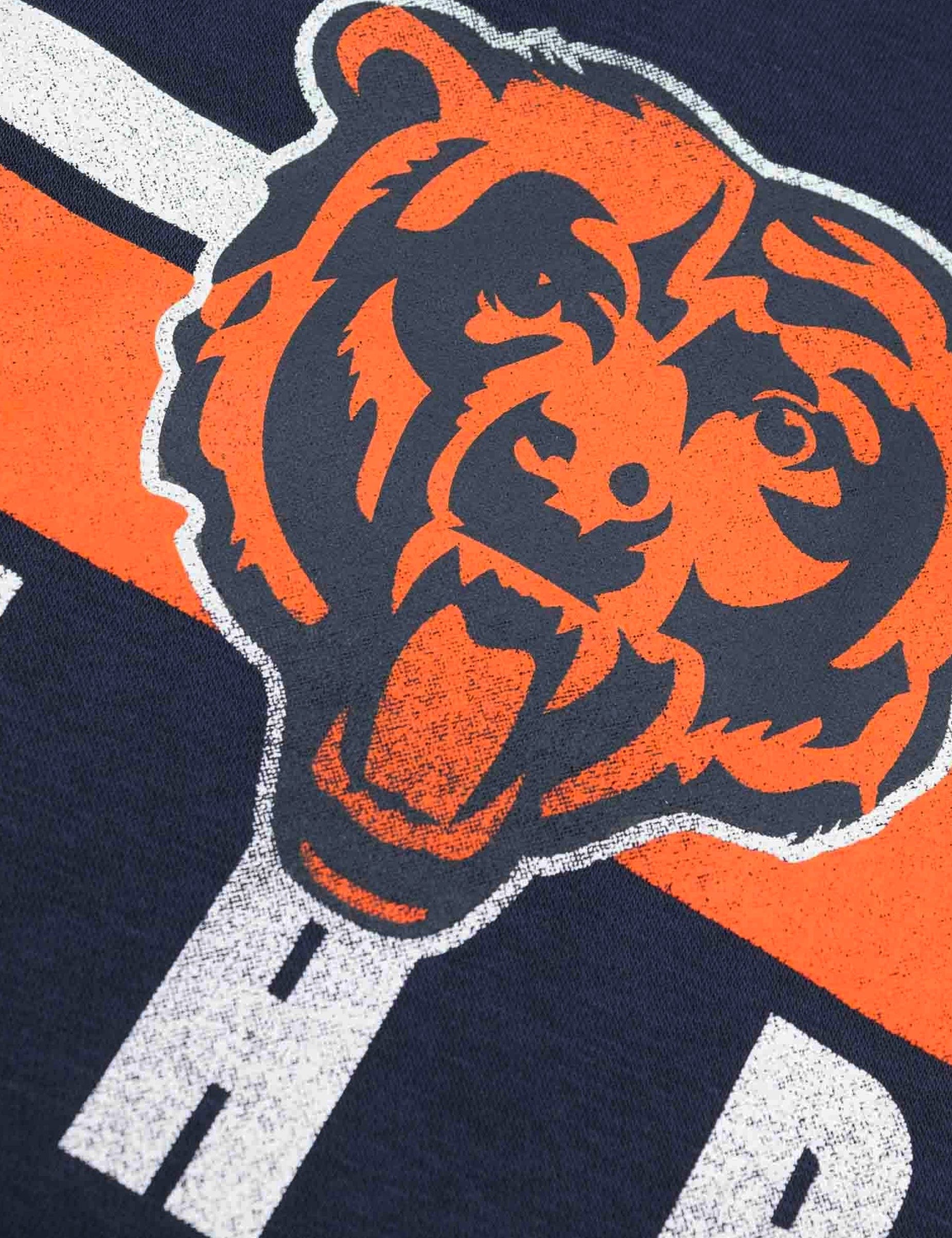 Nike Jumpers Chicago Bears Nike NFL Team Stripes Hoodie Jumper - Navy