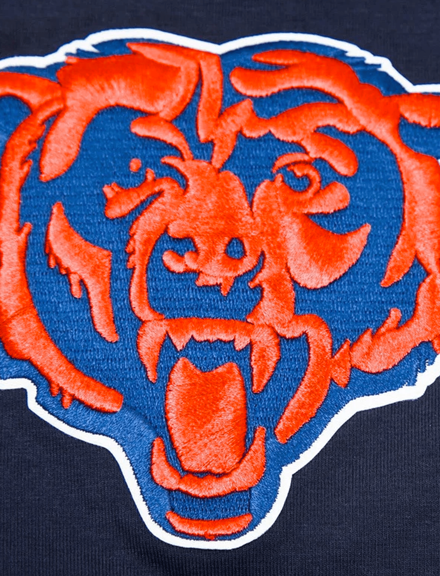 Pro Standard T-Shirts Chicago Bears Pro Standard NFL Classic Bristle Flex T-Shirt - Navy
