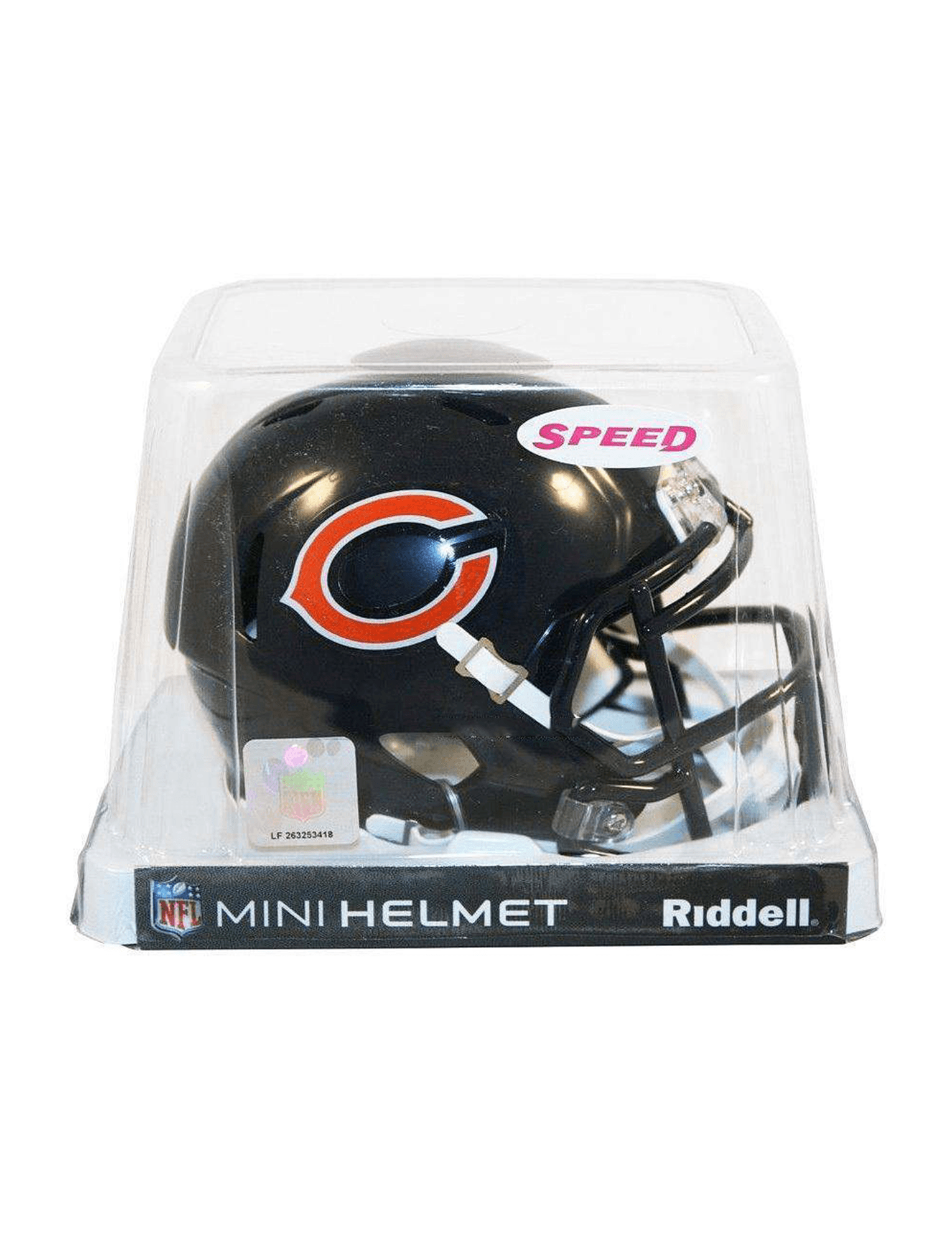 Riddell Helmets Chicago Bears Riddell NFL Speed Replica Mini Size Helmet