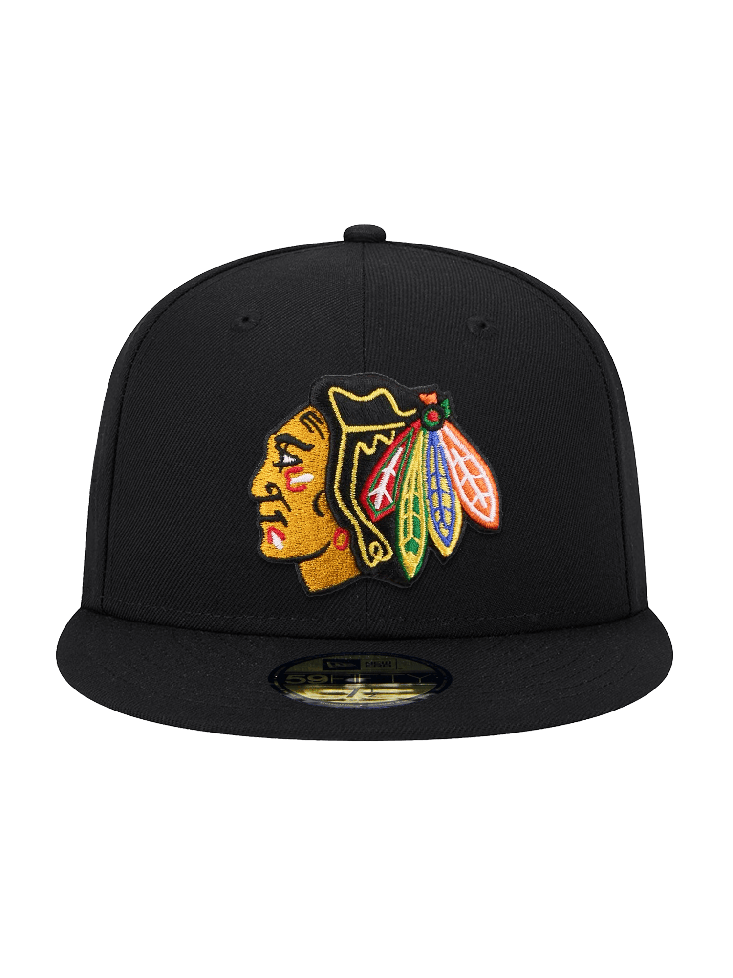 New Era Caps Chicago Blackhawks New Era NHL Team 59FIFTY Fitted Hat - Black