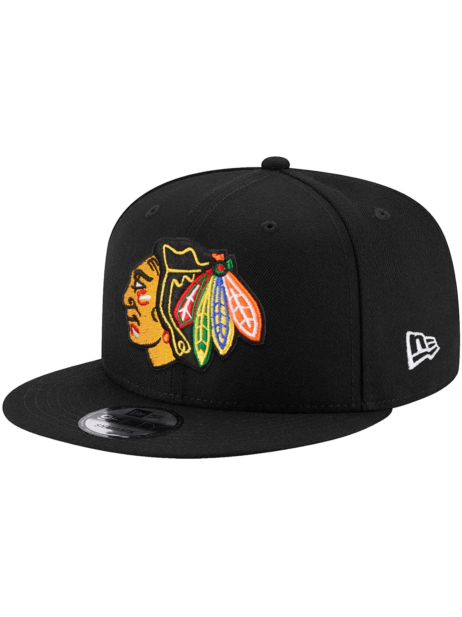 New Era Caps Chicago Blackhawks New Era NHL Team 9FIFTY Snapback Hat - Black