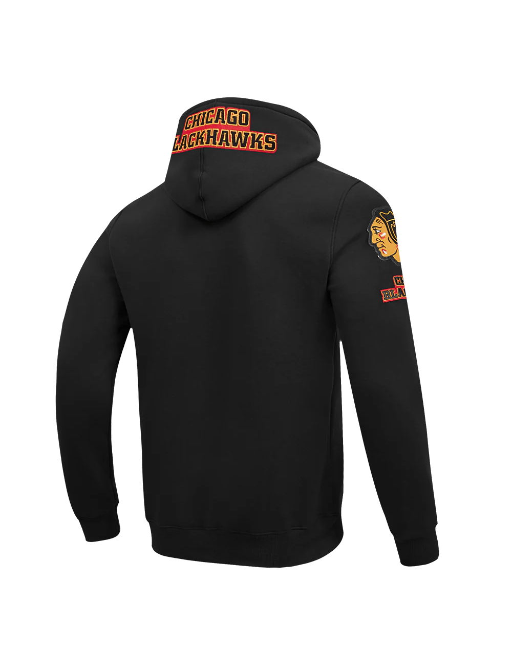 Pro Standard Jumpers Chicago Blackhawks Pro Standard NHL Team Chenille Flex Hoodie Jumper - Black