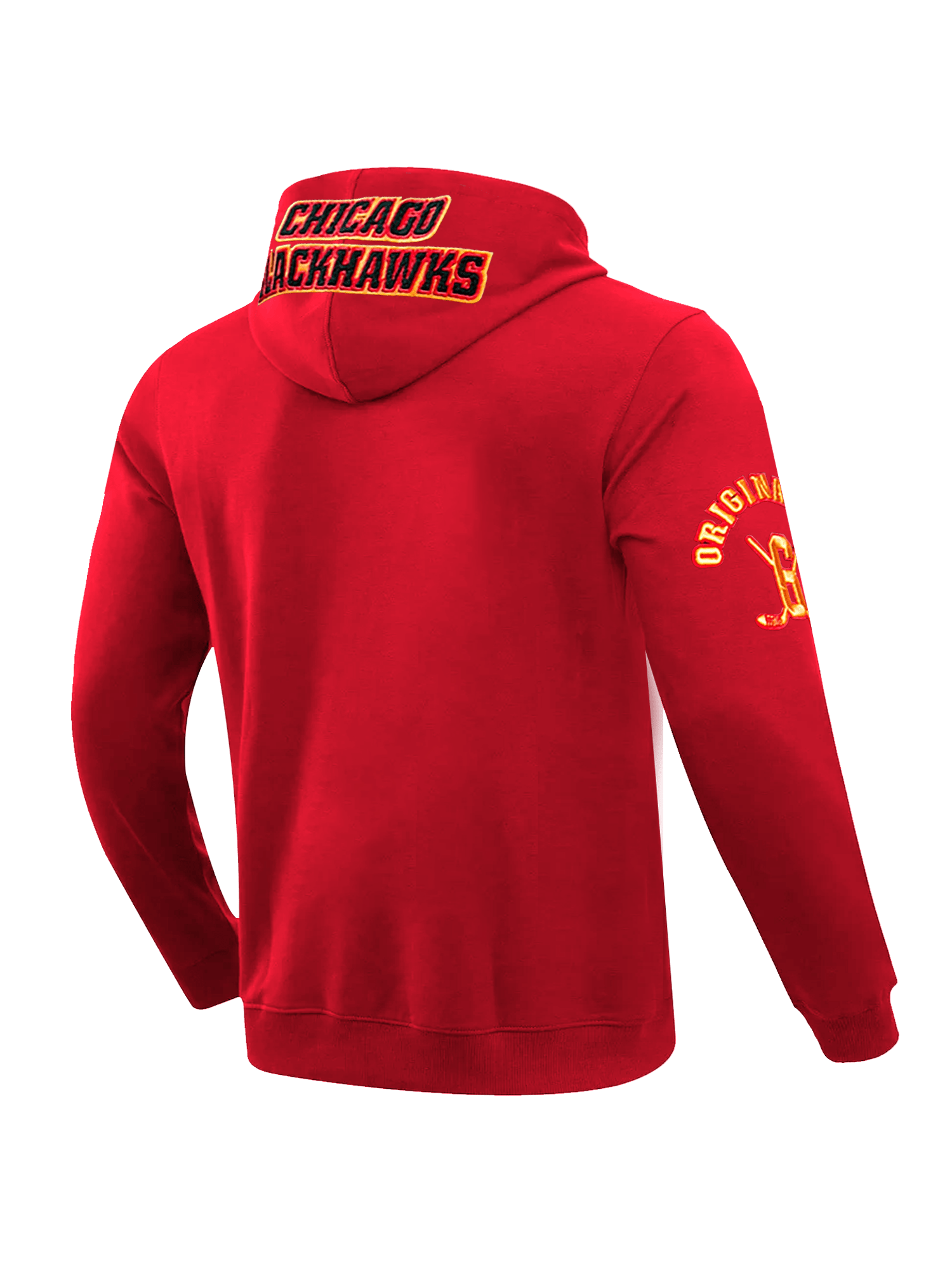 Pro Standard Jumpers Chicago Blackhawks Pro Standard NHL Team Chenille Hoodie Jumper - Red