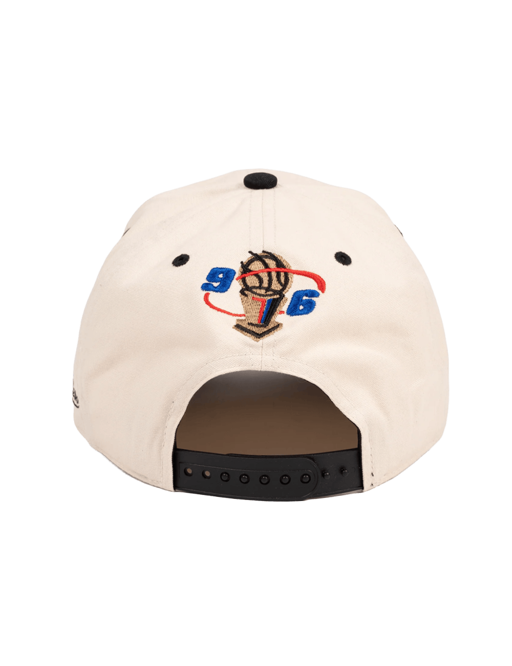 Mitchell And Ness Caps OSFM Chicago Bulls Mitchell & Ness NBA 96 Champs Pro Crown Snapback Hat - Cream/Black