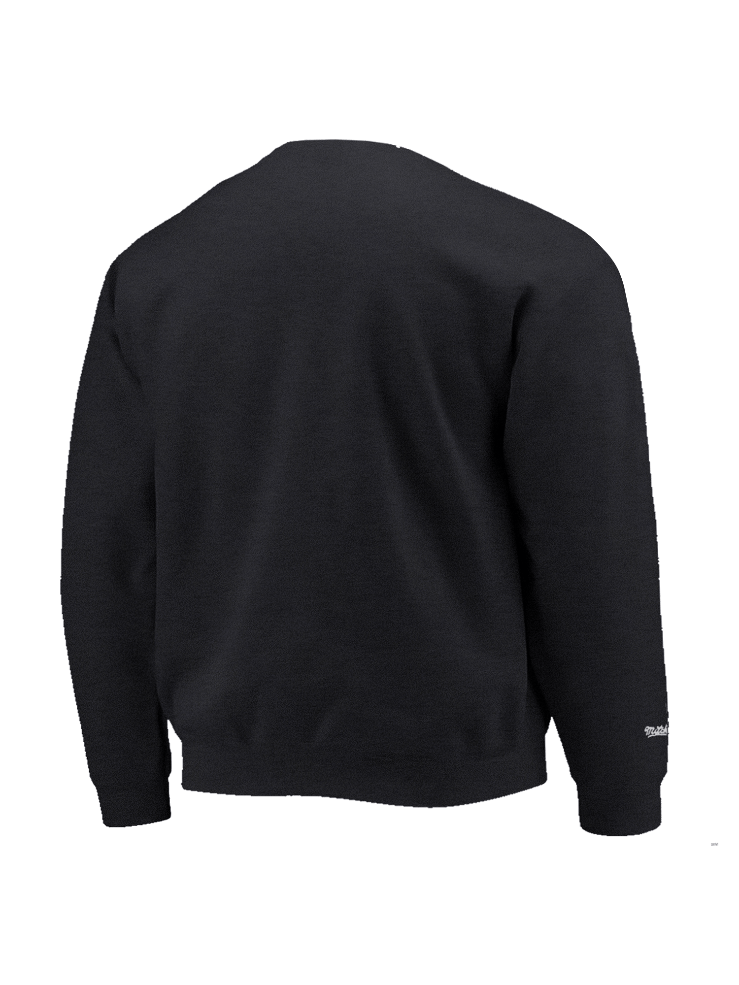 Mitchell And Ness Jumpers Chicago Bulls Mitchell & Ness NBA 96 Champs Vintage Crew Jumper - Washed Black