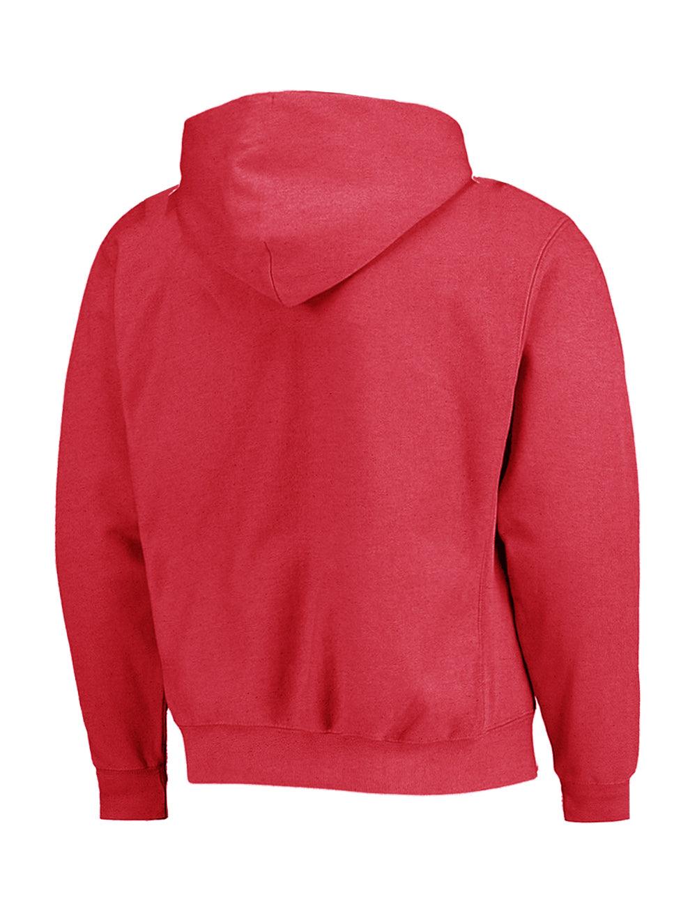 Mitchell And Ness Jumpers Chicago Bulls Mitchell & Ness NBA Glow Up Vintage Hoodie Jumper - Faded Red