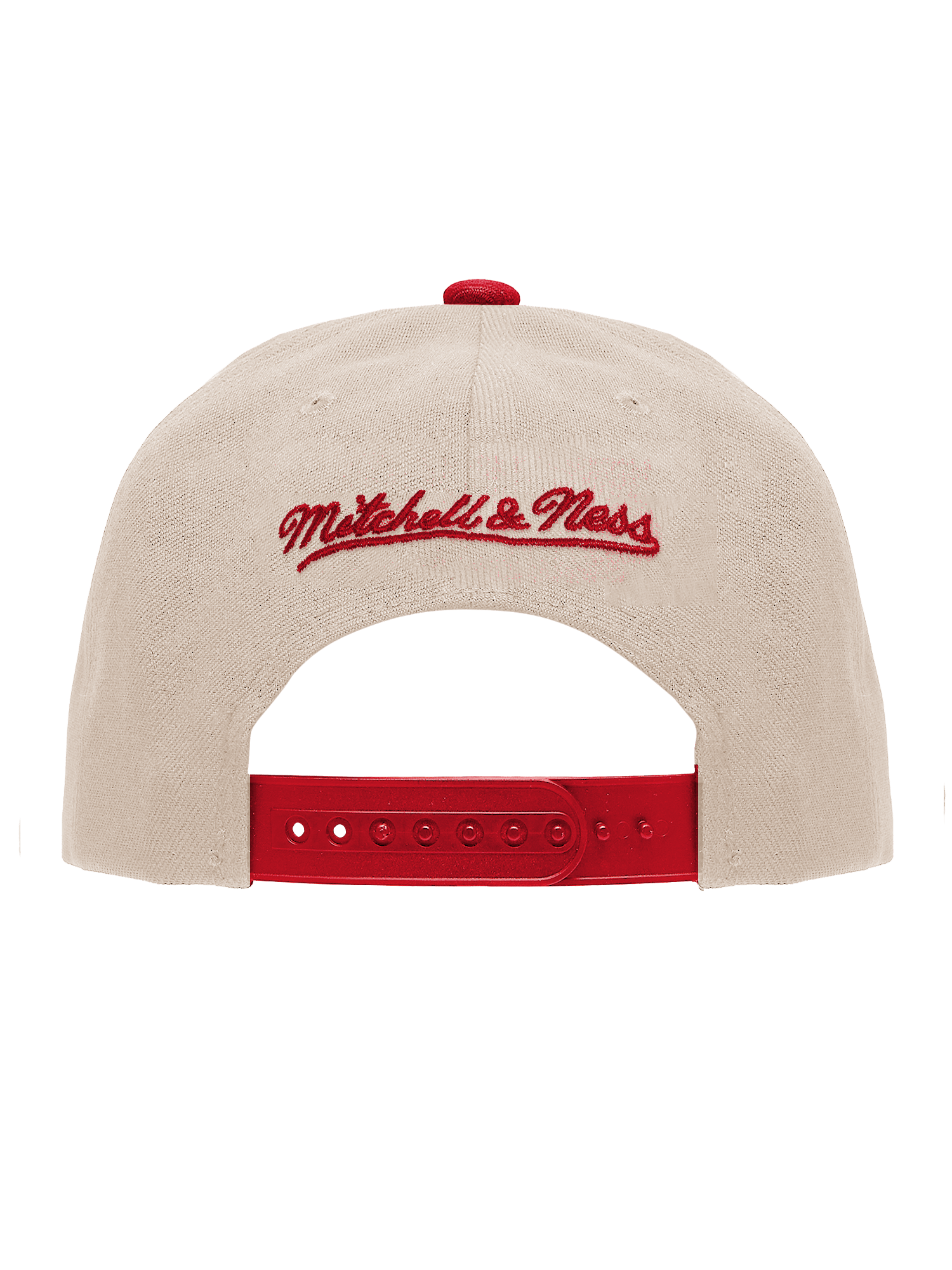Mitchell And Ness Caps Chicago Bulls Mitchell & Ness NBA HWC 2T Pro Pinch Snapback Hat - Cream