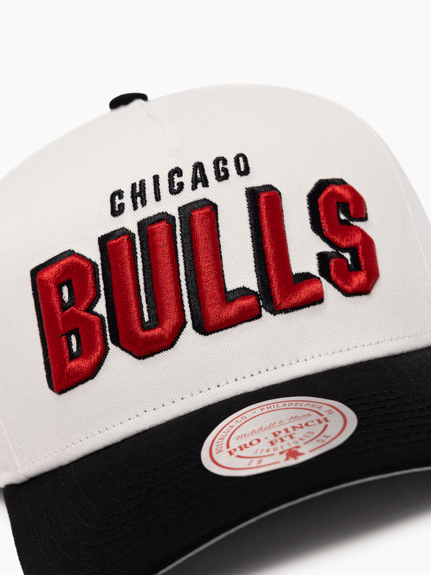 Mitchell And Ness Caps Chicago Bulls Mitchell & Ness NBA HWC Draft Day Pro Pinch Snapback Hat