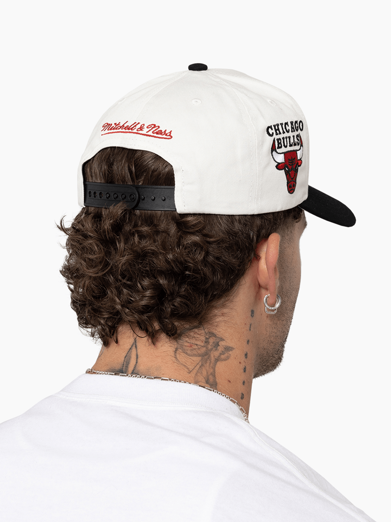 Mitchell And Ness Caps Chicago Bulls Mitchell & Ness NBA HWC Draft Day Pro Pinch Snapback Hat