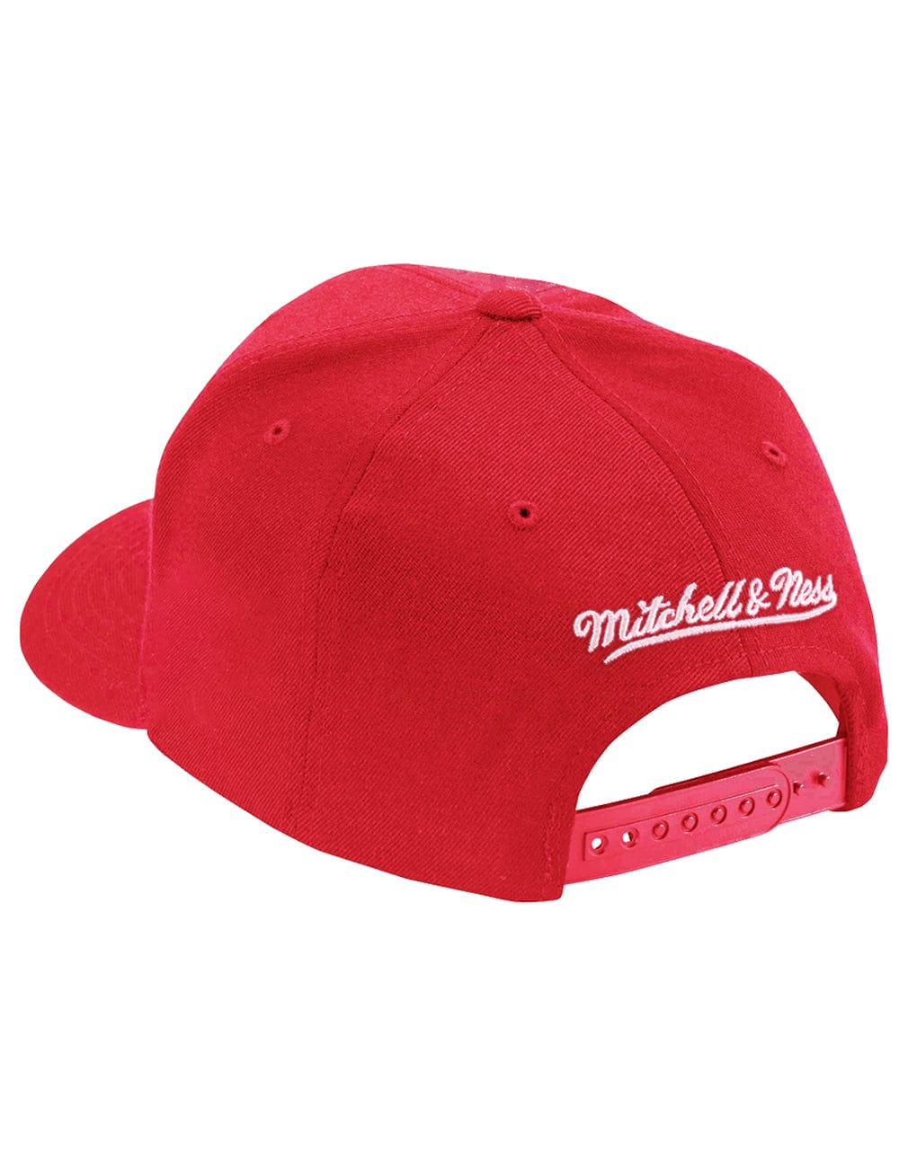 Mitchell And Ness Caps Chicago Bulls Mitchell & Ness NBA Team Classic Red Snapback Hat - Red