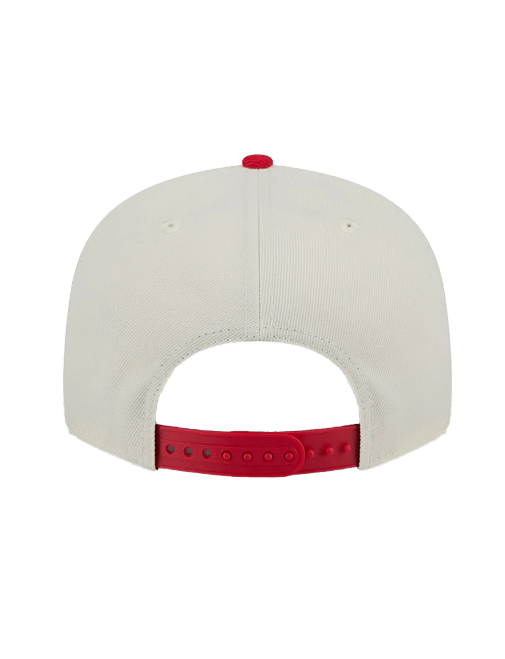 New Era Caps Chicago Bulls New Era NBA 2 Tone Script 9FIFTY Snapback Hat - Chrome White