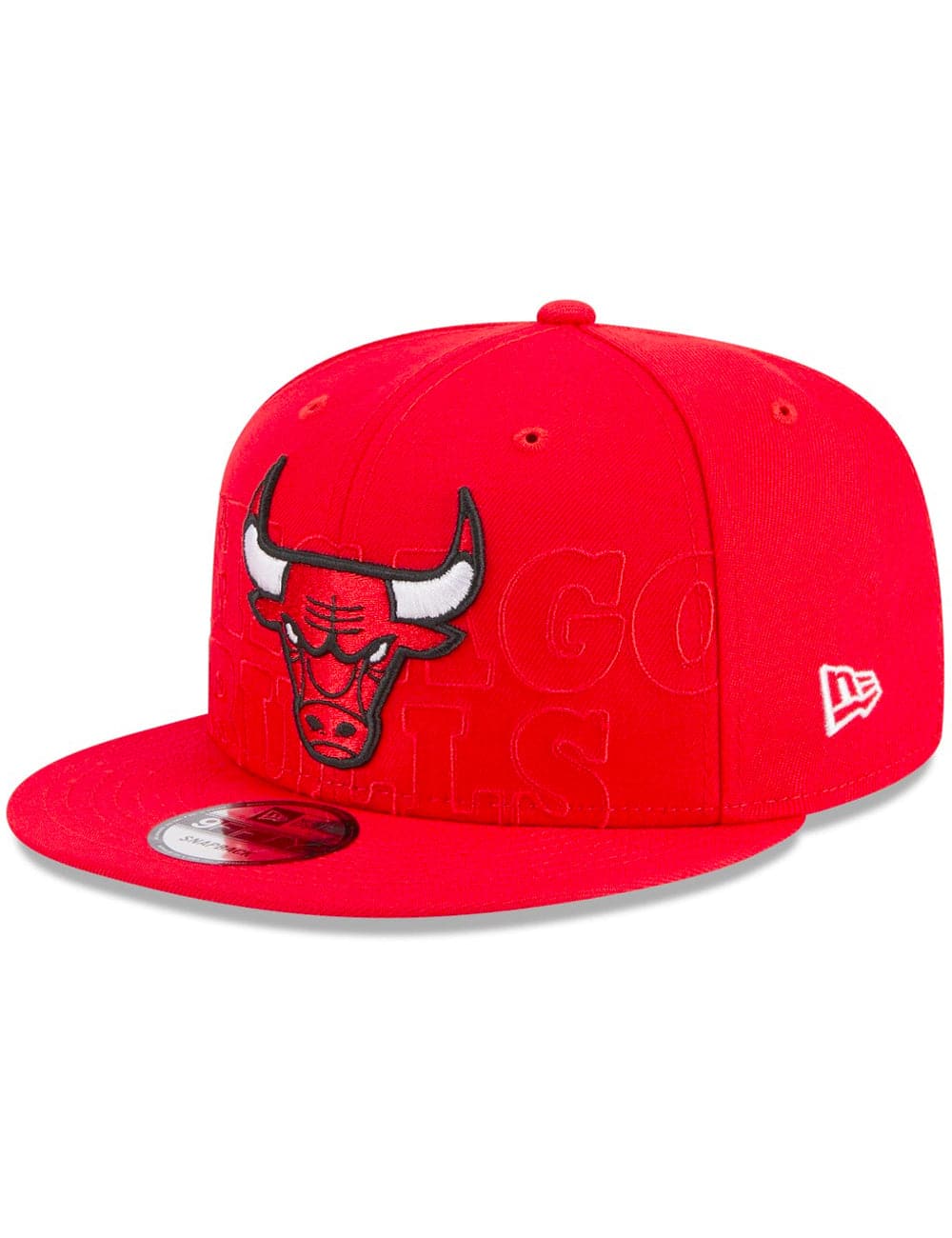 New Era Caps Chicago Bulls New Era NBA 23 Draft 9FIFTY Snapback Hat - Red