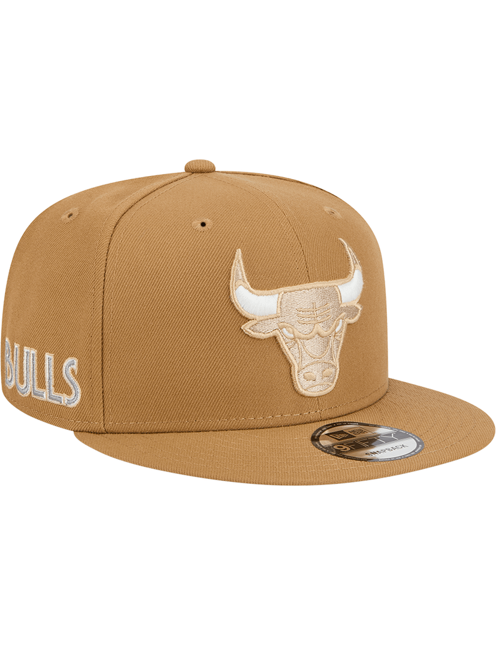 New Era Caps Chicago Bulls New Era NBA 24-25 City Edition 9FIFTY Snapback Hat - Camel