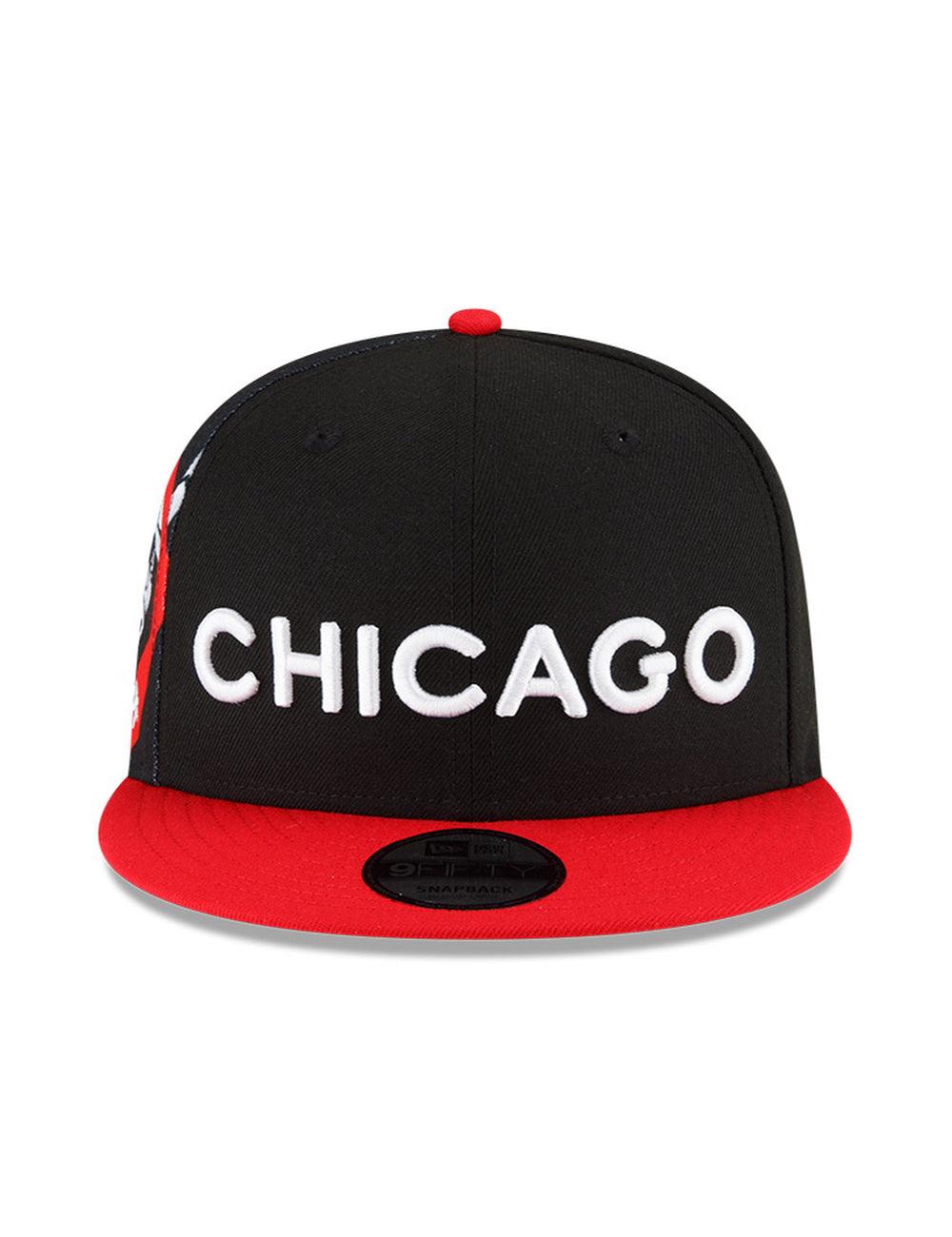 New Era Caps Chicago Bulls New Era NBA 24 City Edition 9FIFTY Snapback Hat