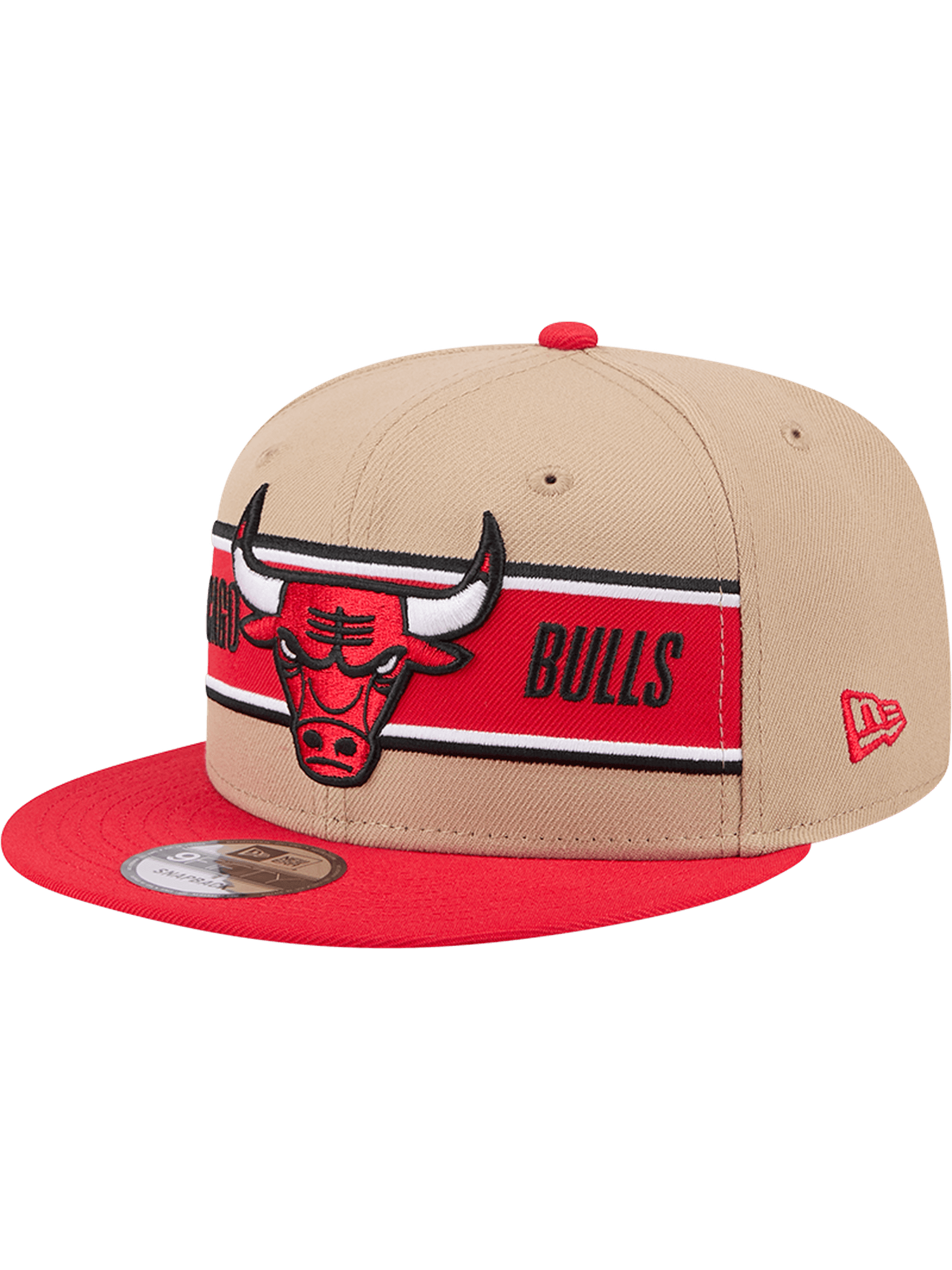 New Era Caps Chicago Bulls New Era NBA 24 Draft 9FIFTY Snapback Hat - Tan